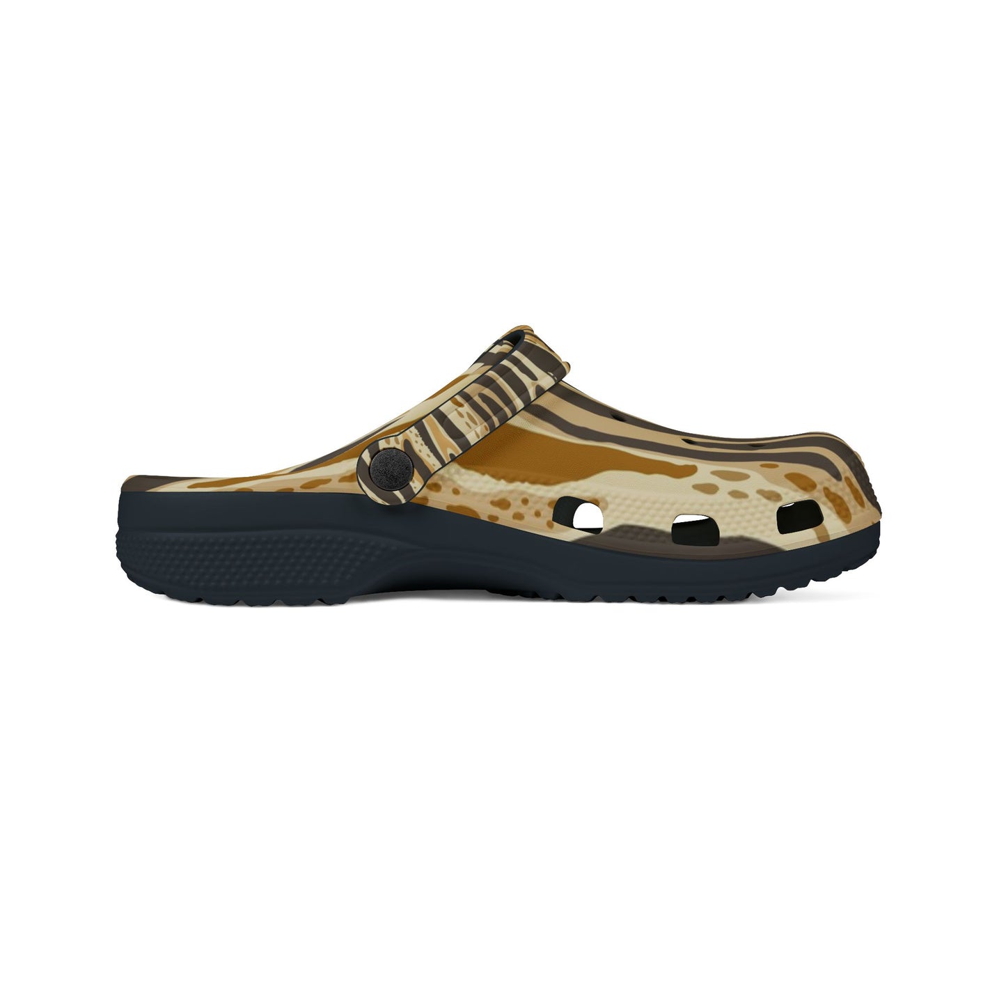 Trendy EVA Foam Clogs with Bold Animal Print - Comfortable and Stylish Footwear