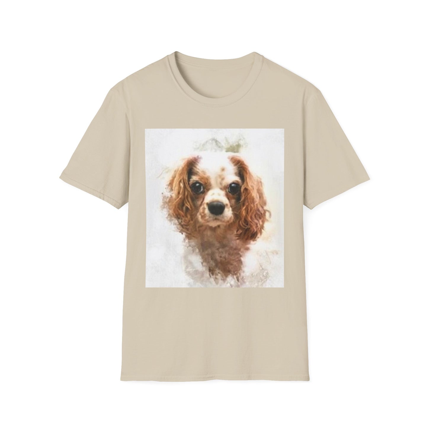 Playful Rabbit Design Unisex Softstyle T-Shirt - Perfect for Spring Celebrations