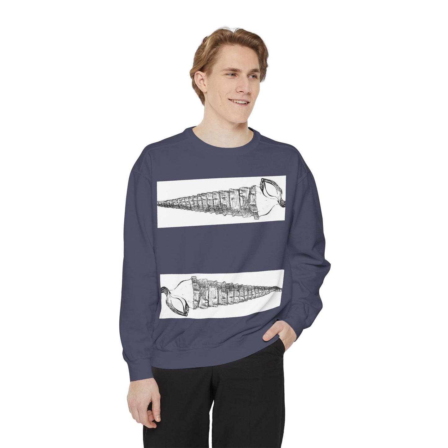 Seashell Graphic Unisex Sweatshirt - Coastal Vibes Apparel
