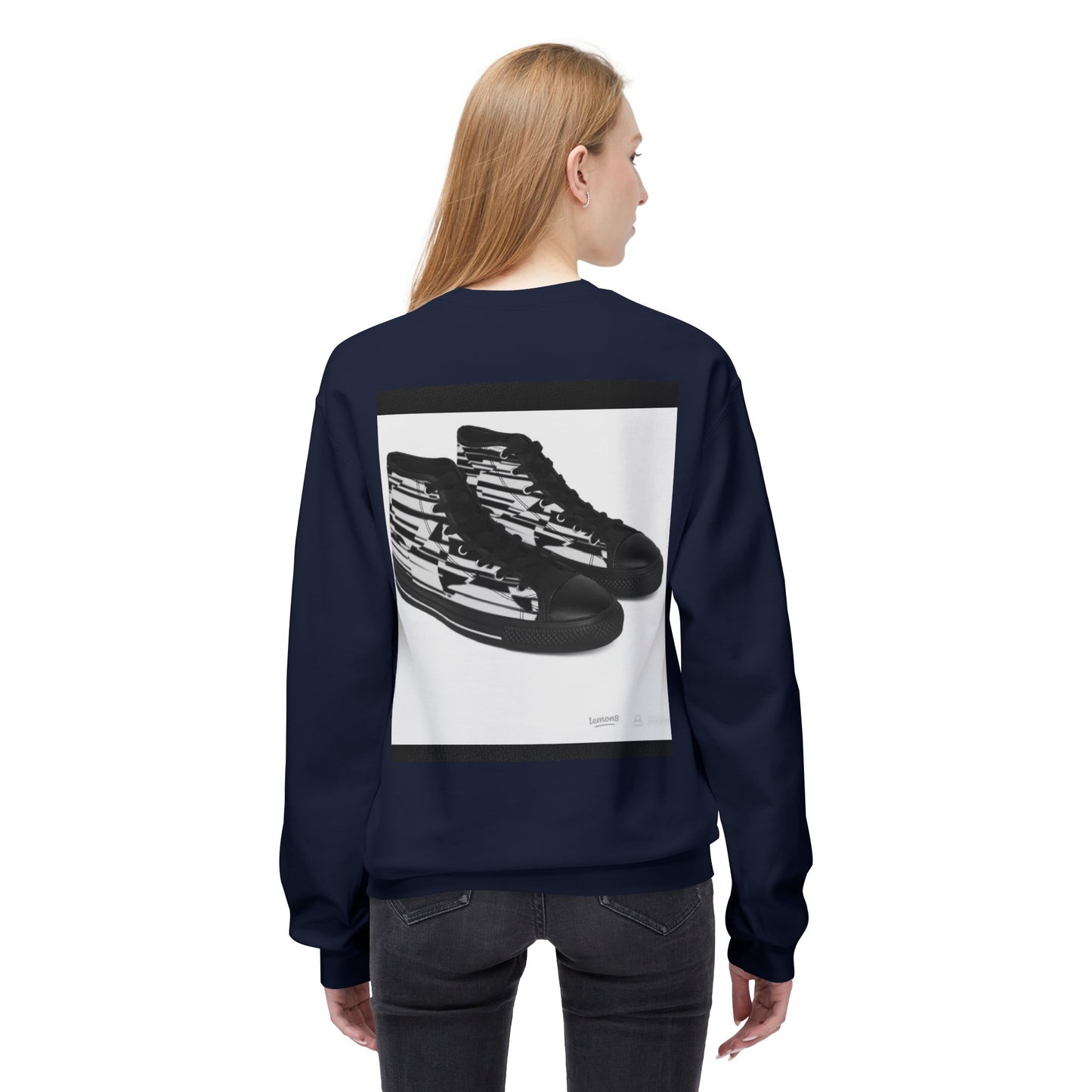 Cool Rhino and Sneakers Fleece Sweatshirt for Trendsetters