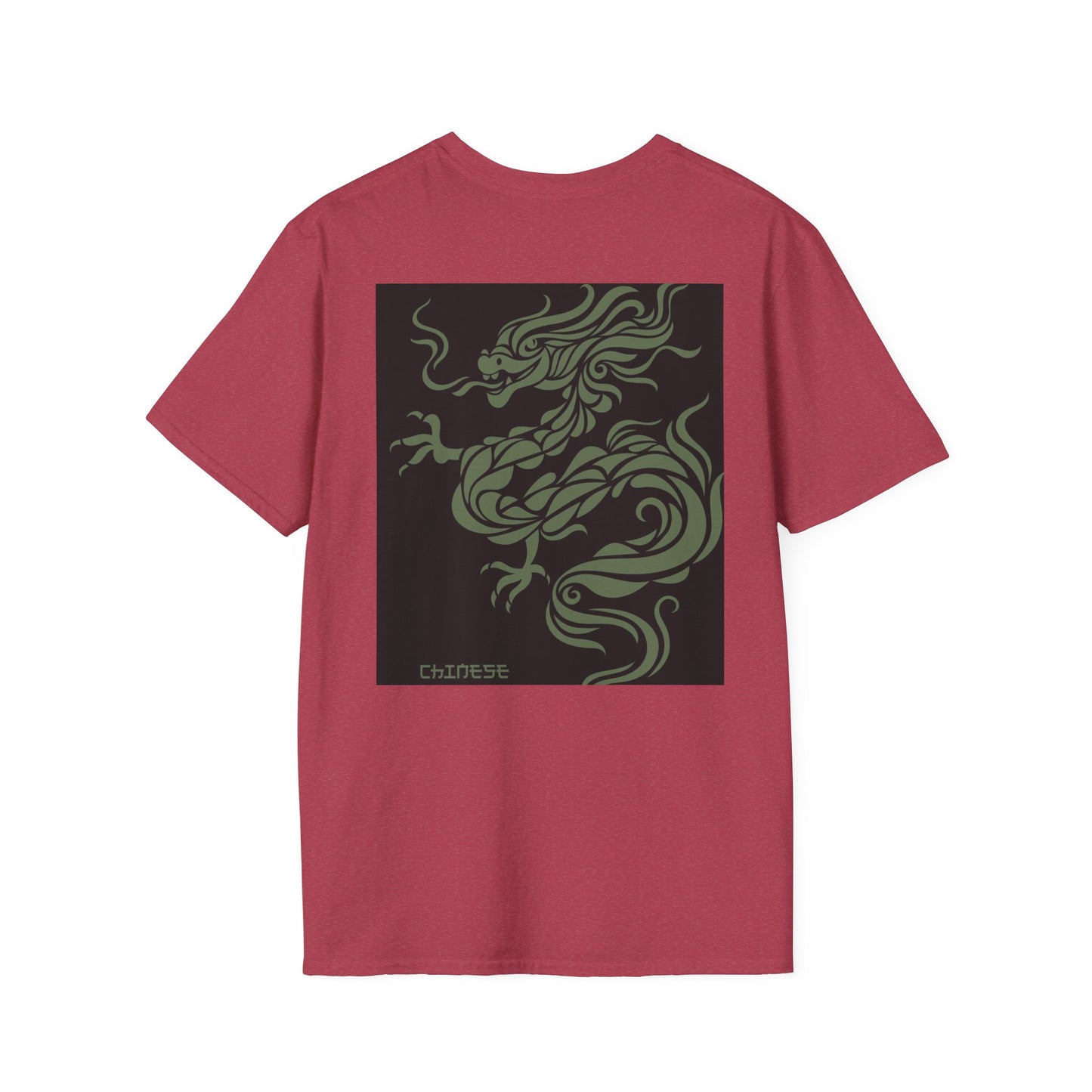 Mythical Chinese Dragon Unisex Softstyle T-Shirt