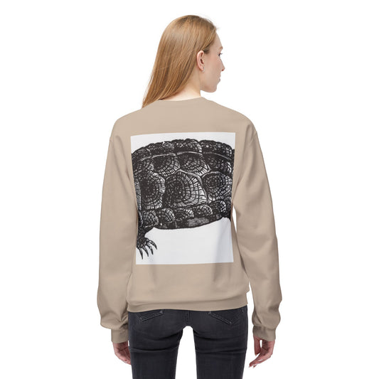 Cozy Turtle Graphic Sweatshirt - Unique Wildlife Apparel