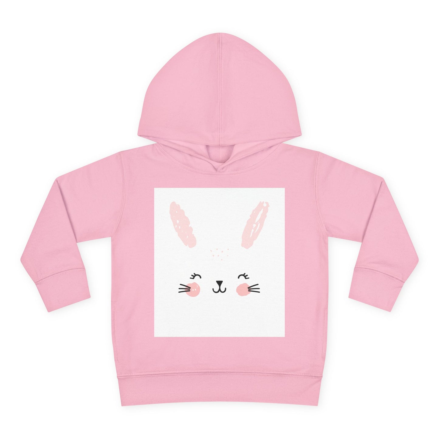 Cute Bunny Hoodie for Toddlers - Cozy Fleece Pullover