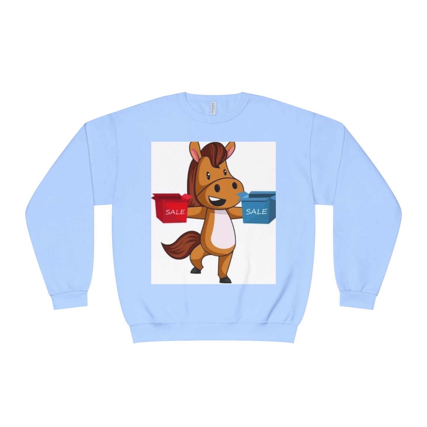 Funny Horse Sale Crewneck Sweatshirt | Unisex NuBlend®