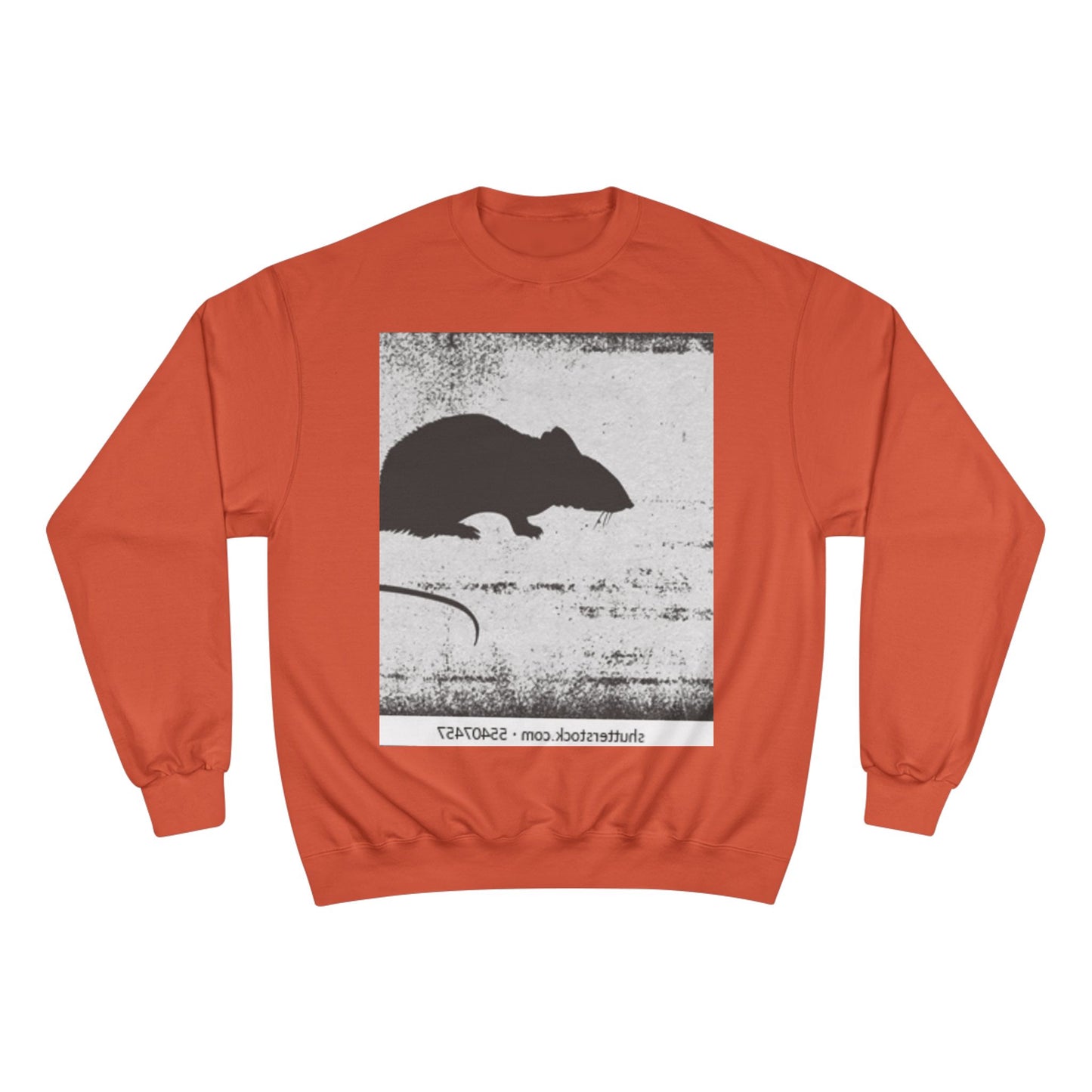 Vintage Style Rat Champion Sweatshirt - Cozy Layer for Animal Lovers