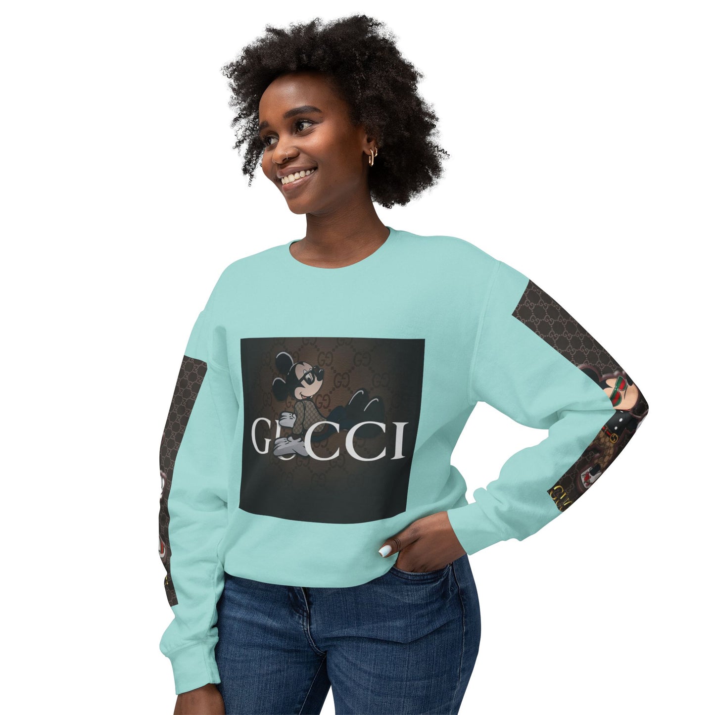Mickey Mouse Stylish Crewneck Sweatshirt - Unisex Luxury Fashion