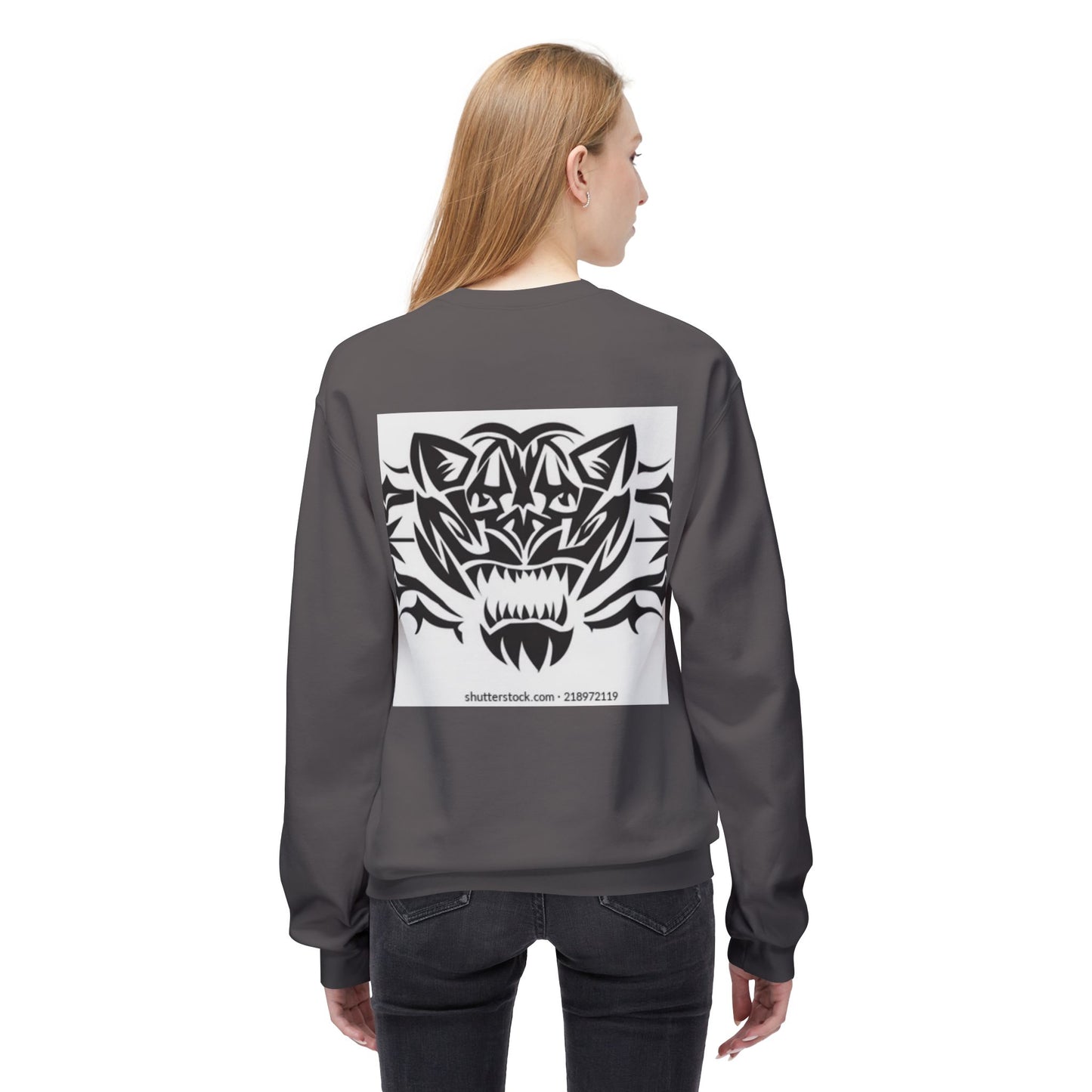 Fierce Tiger Graphic Sweatshirt for Nature Lovers