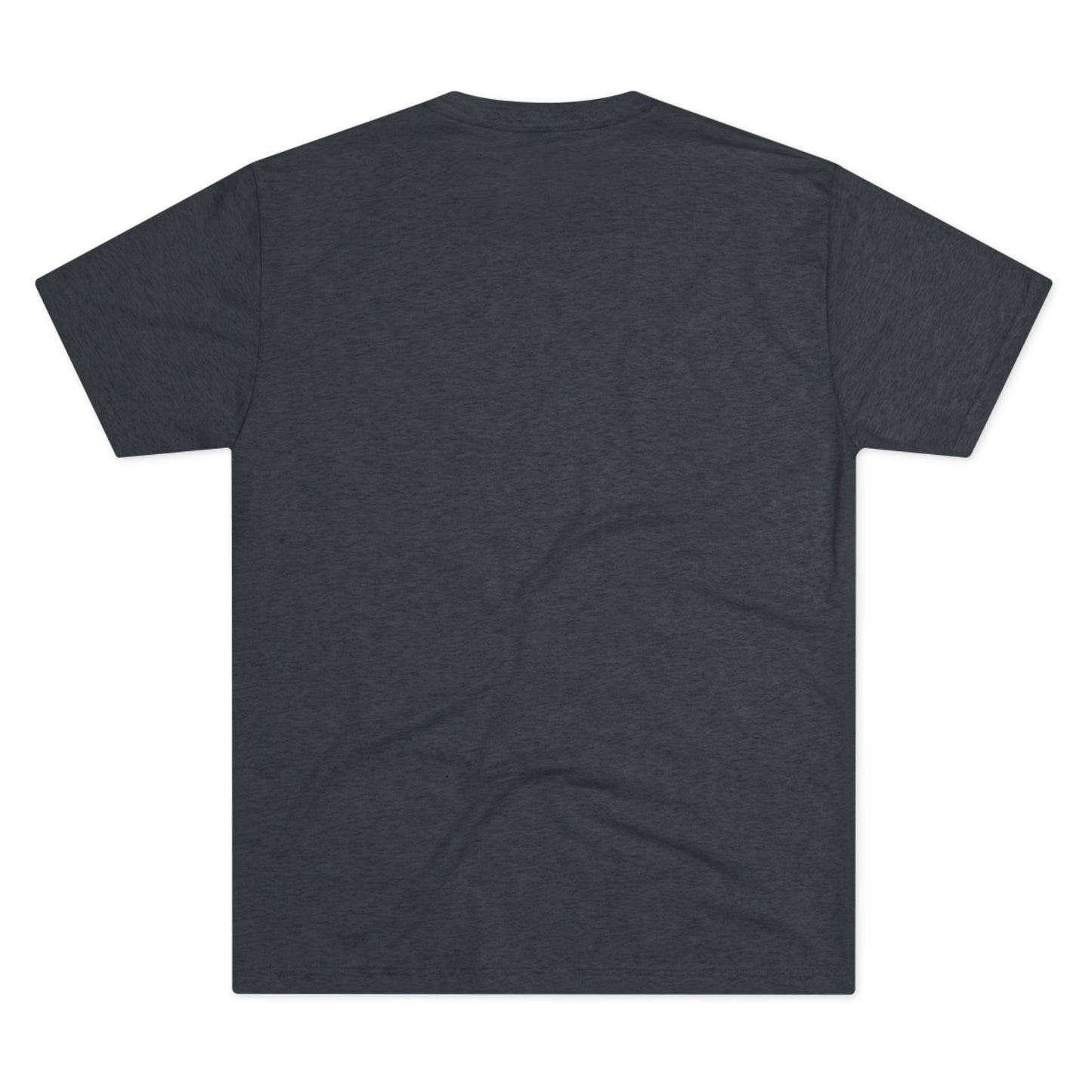 Bold Graphic Unisex Tri-Blend Crew Tee - Edgy Cracked Wall Design