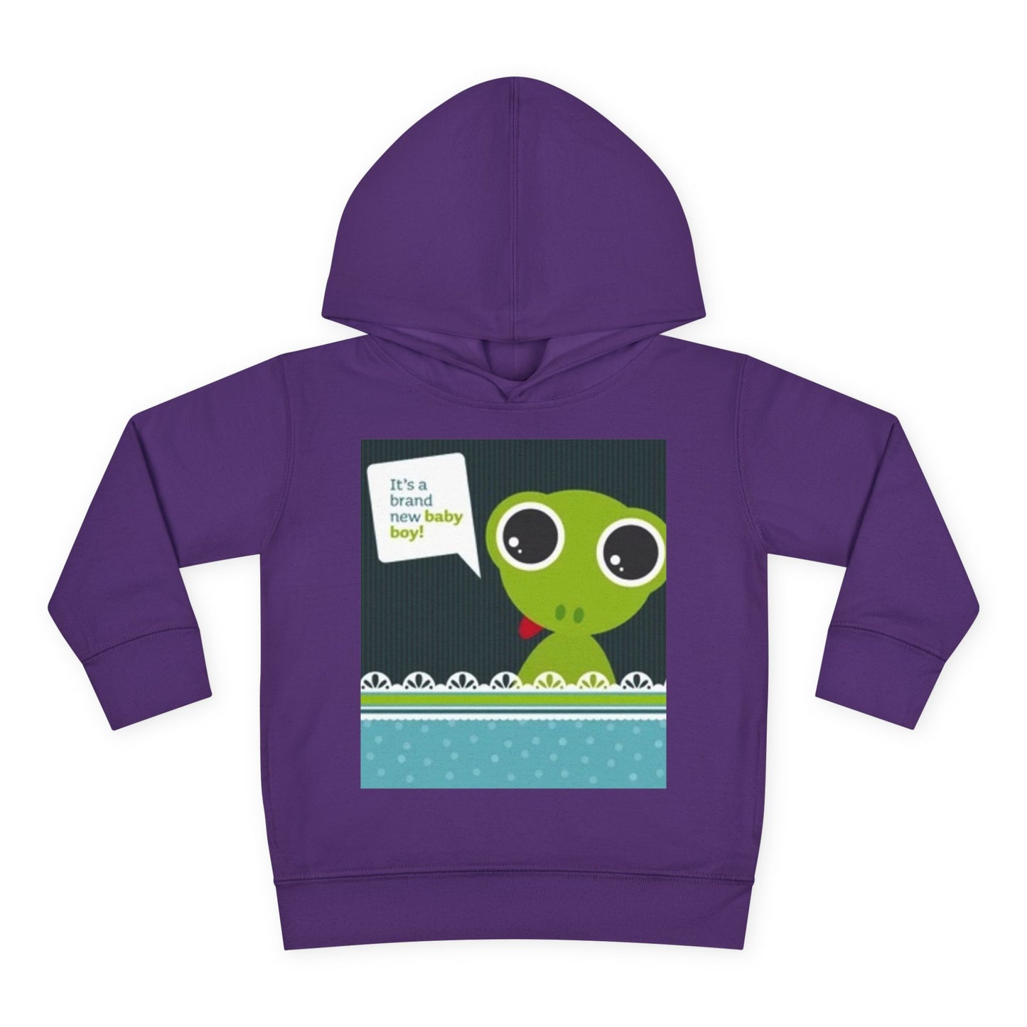It's a Boy Alien Toddler Hoodie - Cute Fleece Pullover for Boys