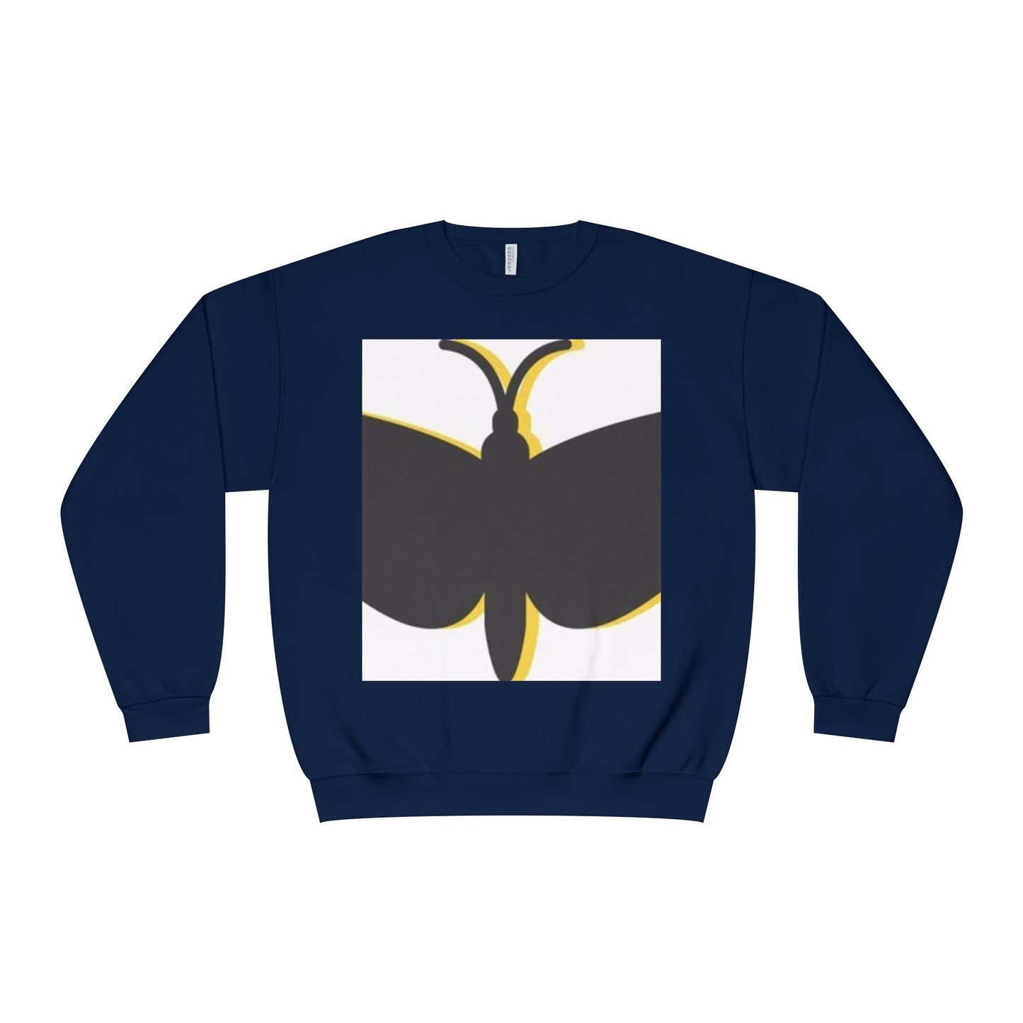 Butterfly Emblem Unisex Sweatshirt - Cozy Style for Nature Lovers