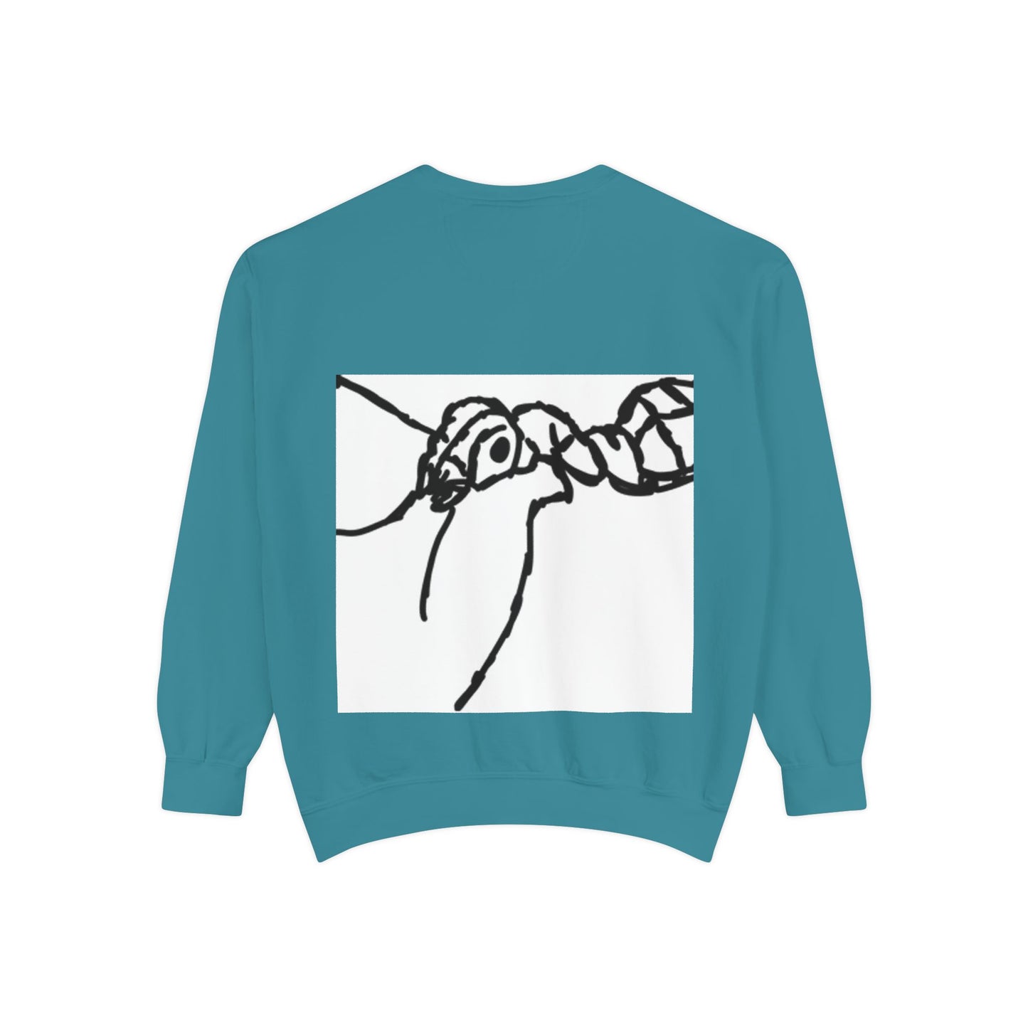 Ant-Inspired Unisex Garment-Dyed Sweatshirt - Unique Nature Lover Gift