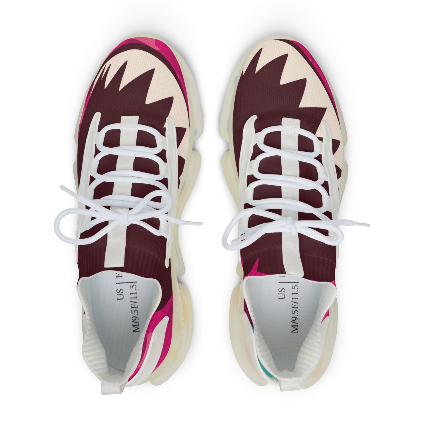 Men's Stylish Mesh Sneakers - Trendy Athletic Footwear with Bold Design