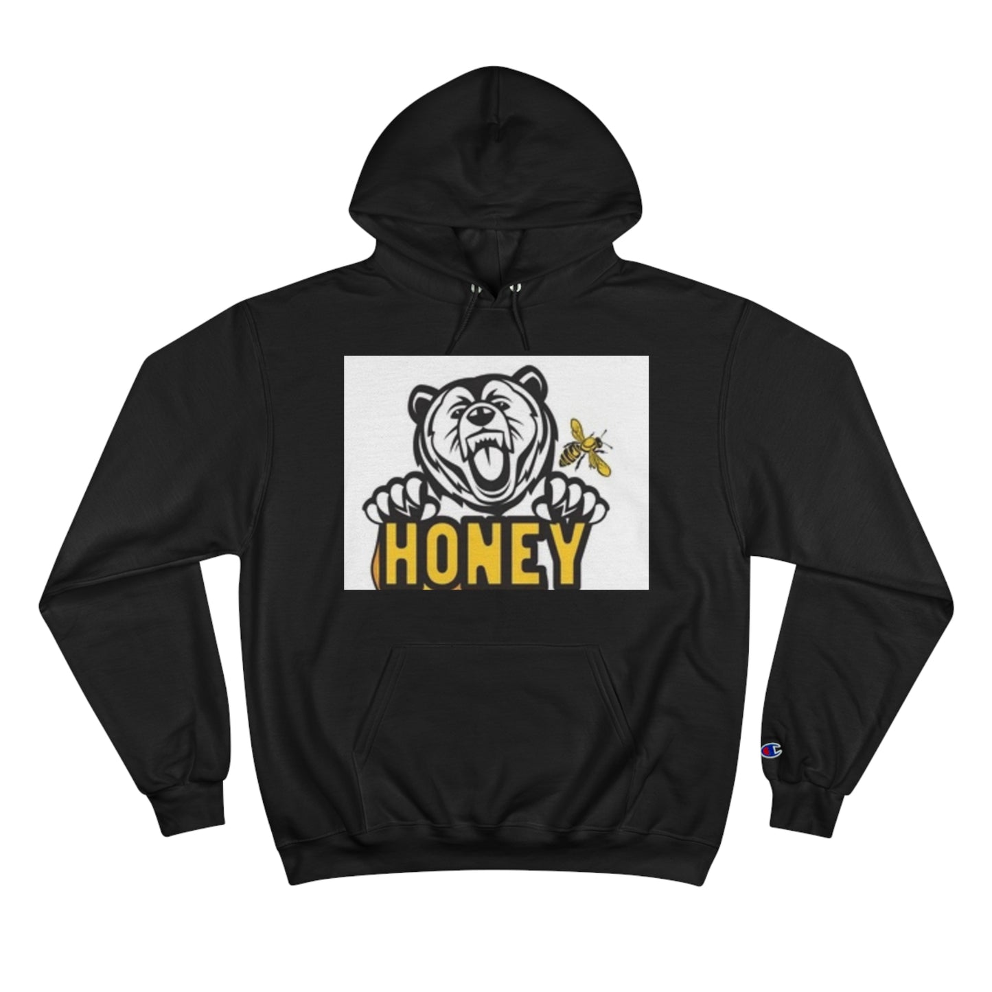 Honey Bear Champion Hoodie - Fun & Cozy Streetwear