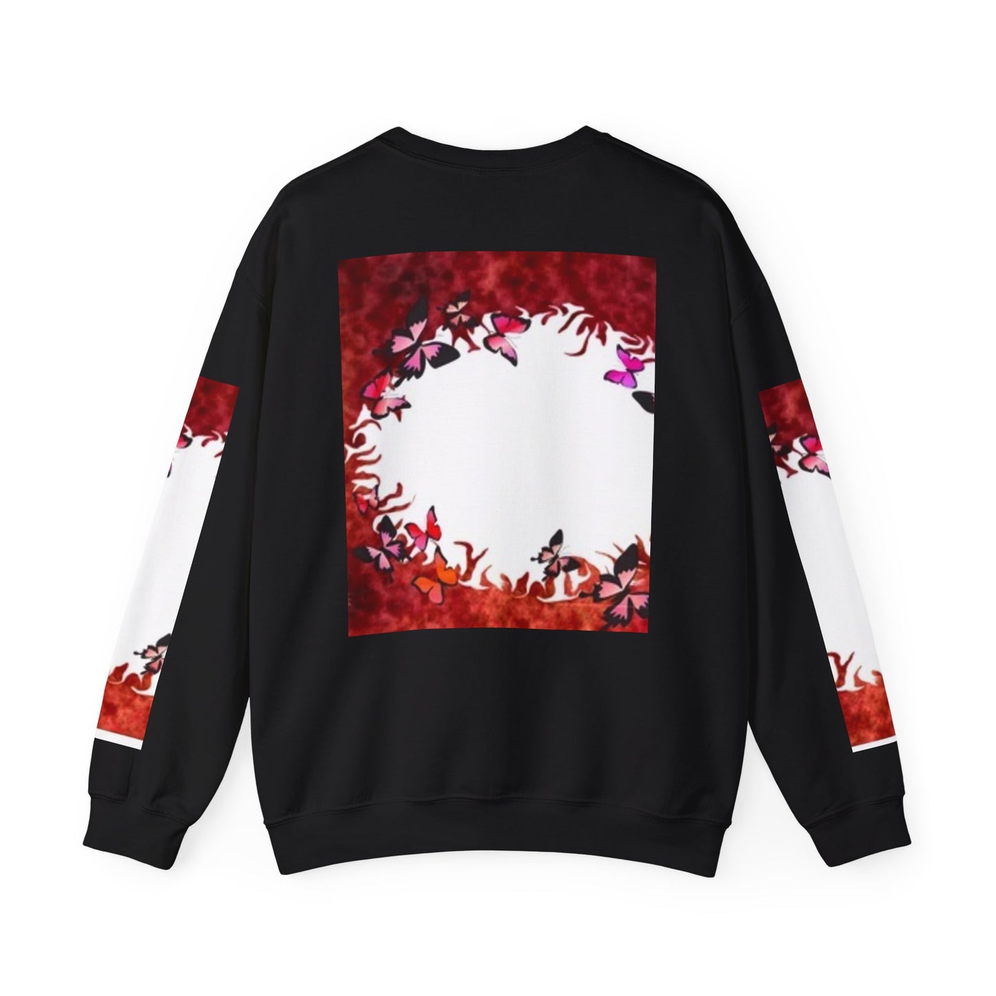 Floral Nature Crewneck Sweatshirt - Cozy Unisex Pullover for Nature Lovers