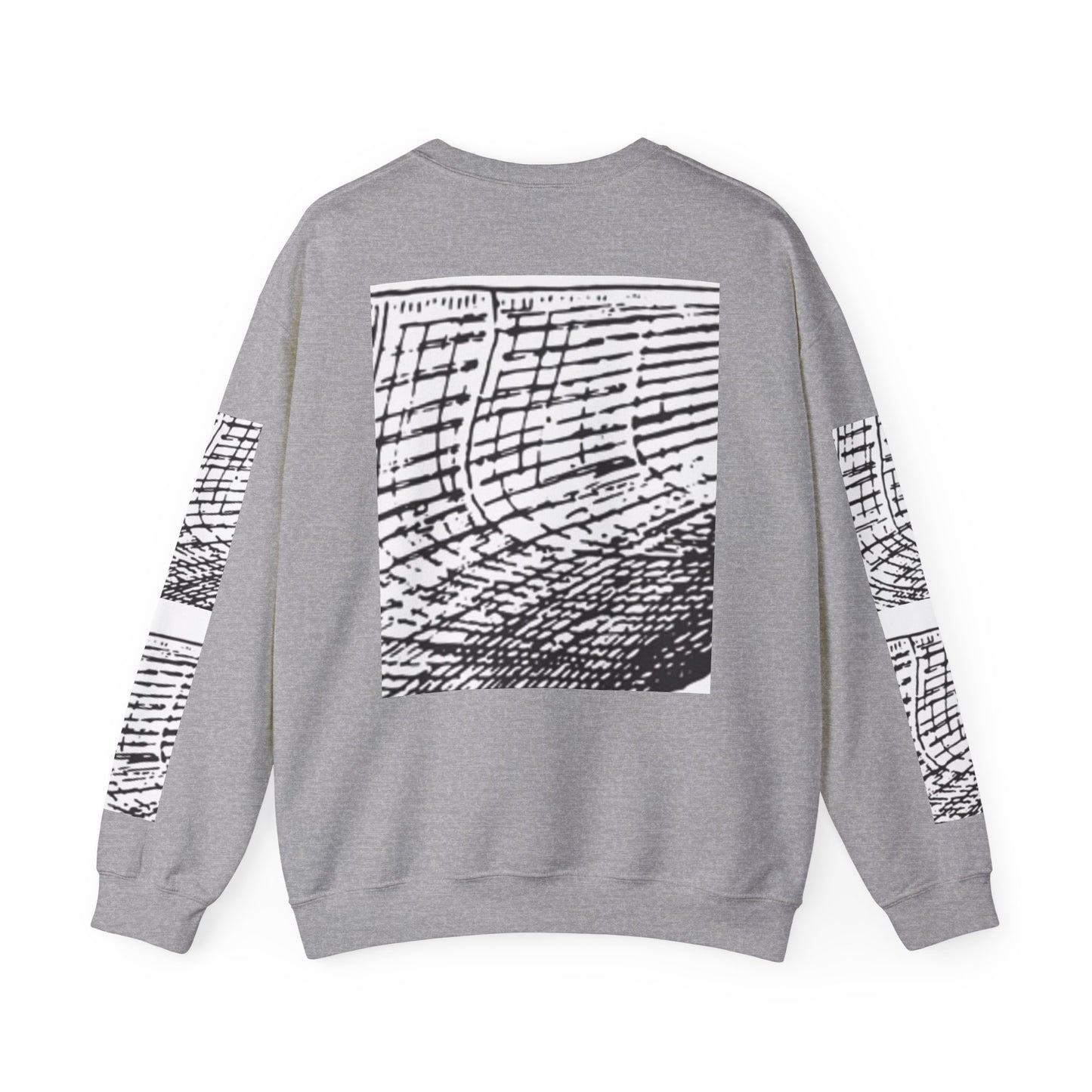 Artistic Unisex Crewneck Sweatshirt - Abstract Design for Cozy Vibes