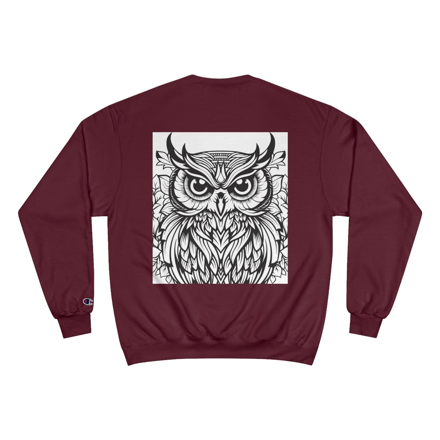 Champion Owl Sweatshirt - Cozy Unisex Sweater Perfect for Nature Lovers