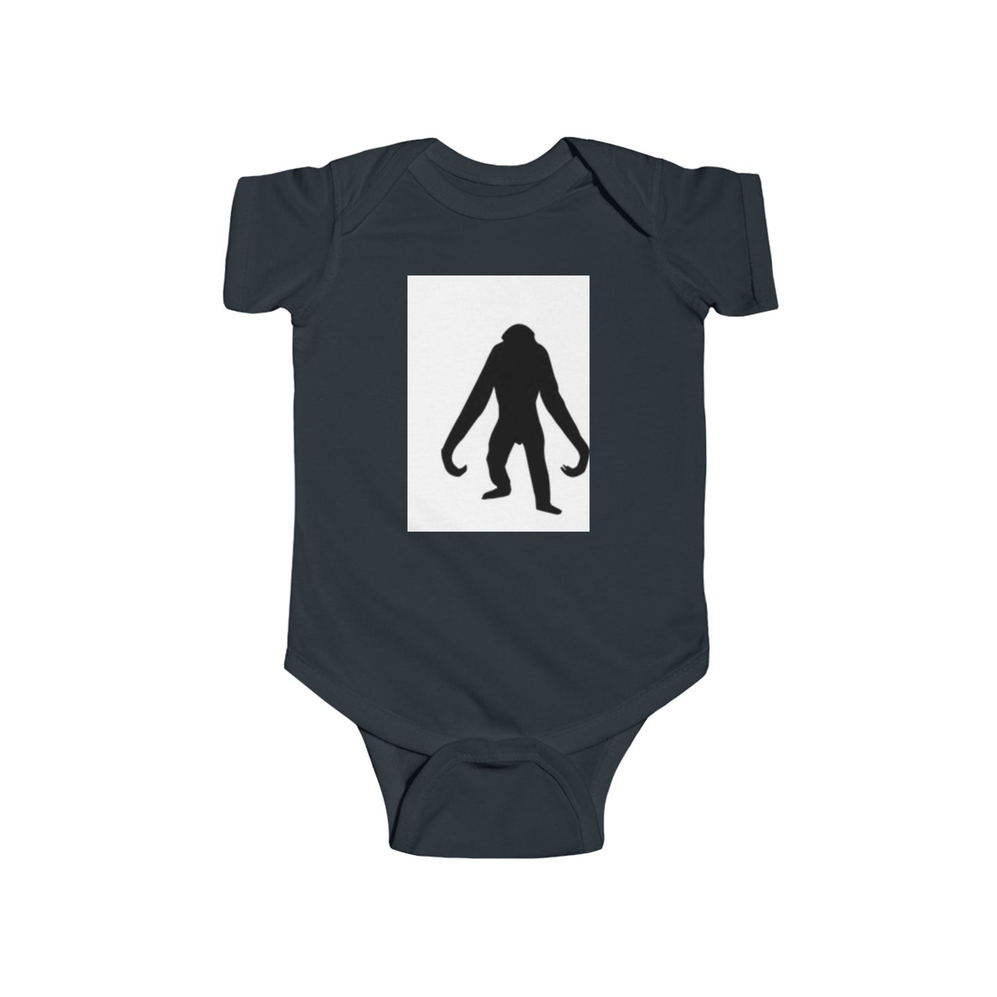 Cute Baby Bodysuit with Silhouette Design - Perfect for Playful Infants!