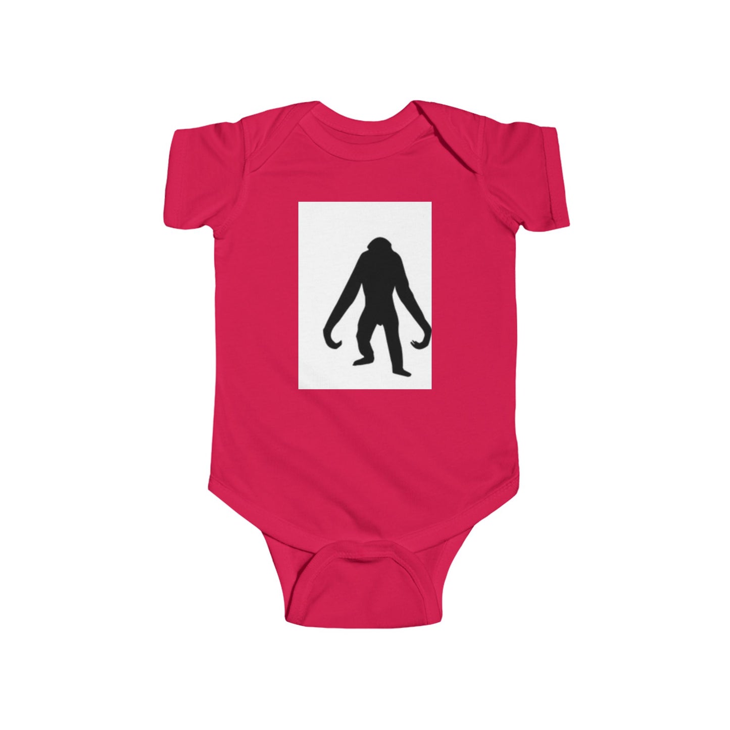 Cute Baby Bodysuit with Silhouette Design - Perfect for Playful Infants!