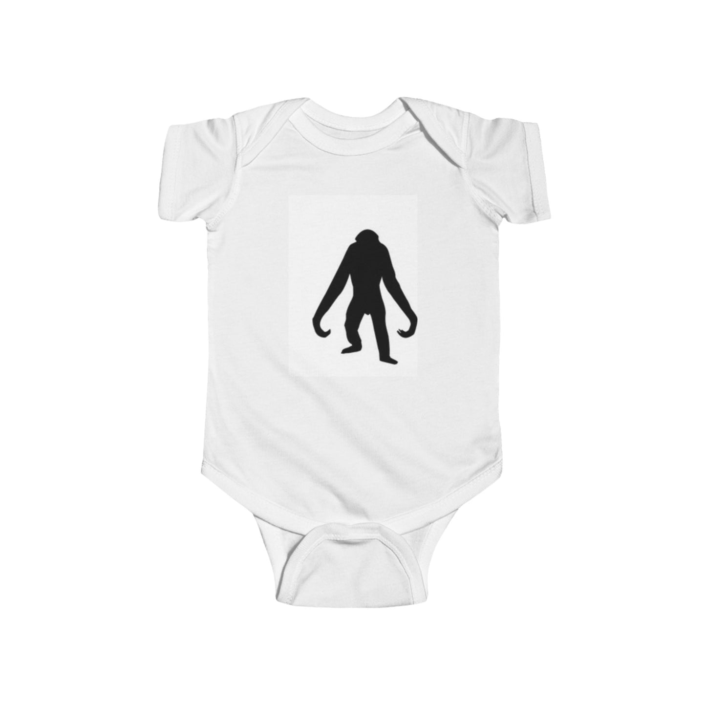 Cute Baby Bodysuit with Silhouette Design - Perfect for Playful Infants!