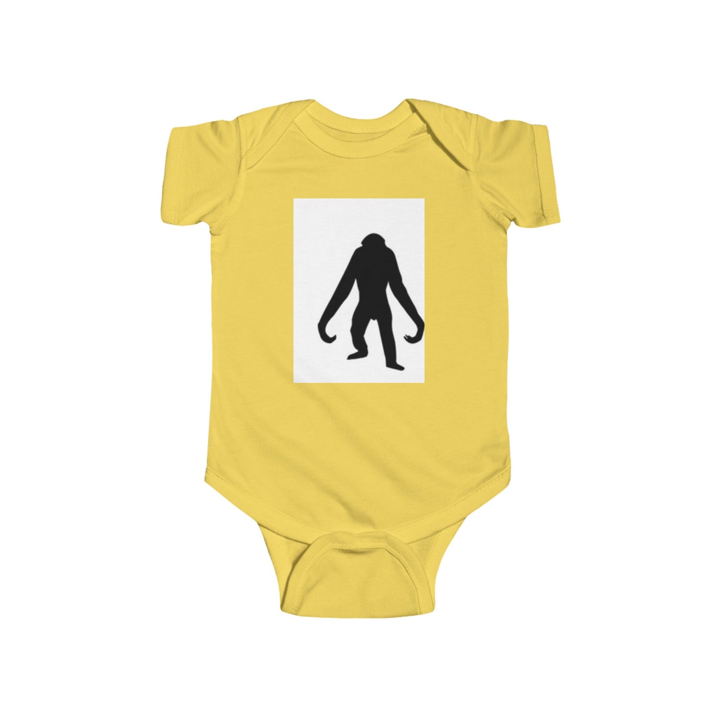 Cute Baby Bodysuit with Silhouette Design - Perfect for Playful Infants!