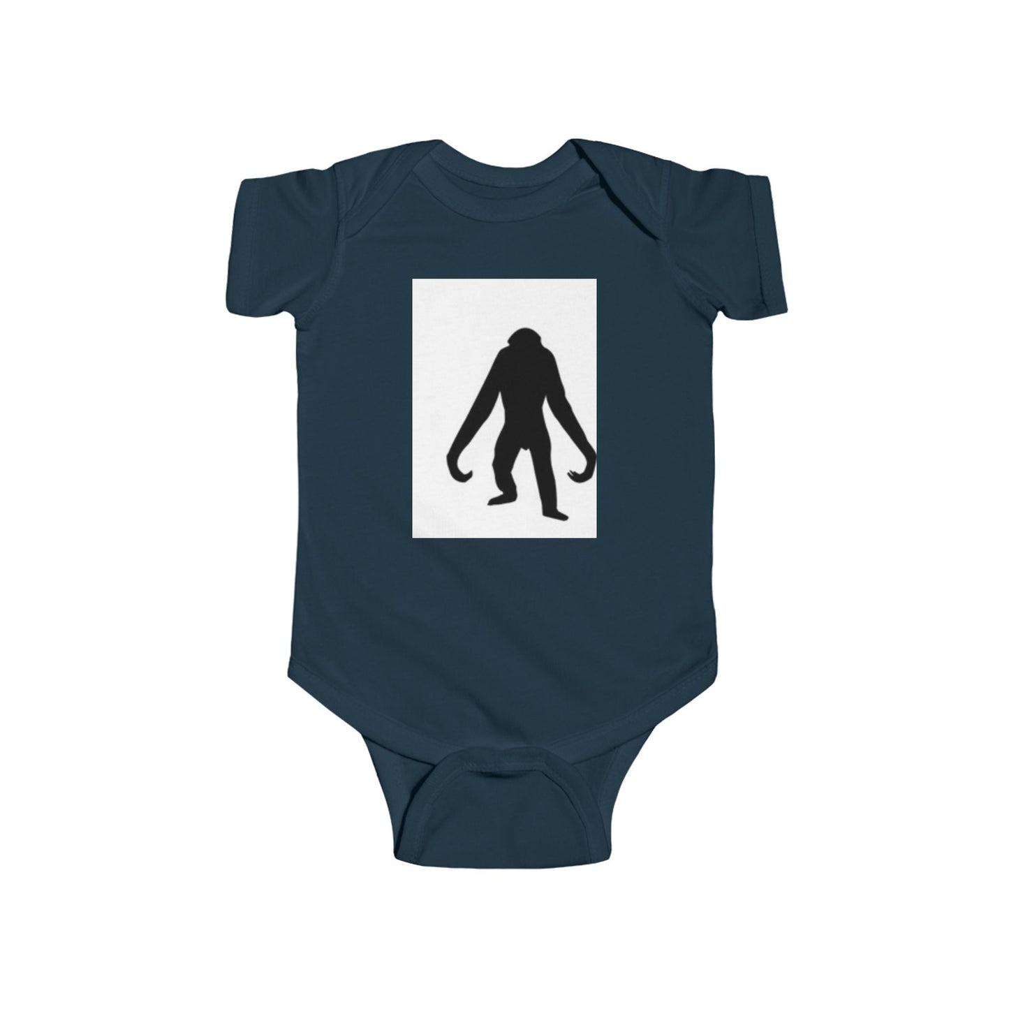 Cute Baby Bodysuit with Silhouette Design - Perfect for Playful Infants!