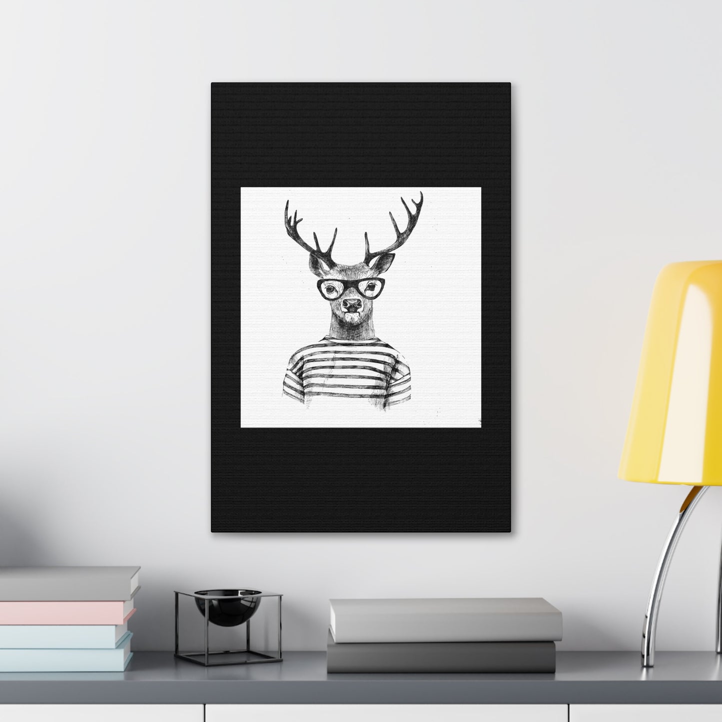 Whimsical Deer Canvas Gallery Wraps - Unique Home Decor for Animal Lovers
