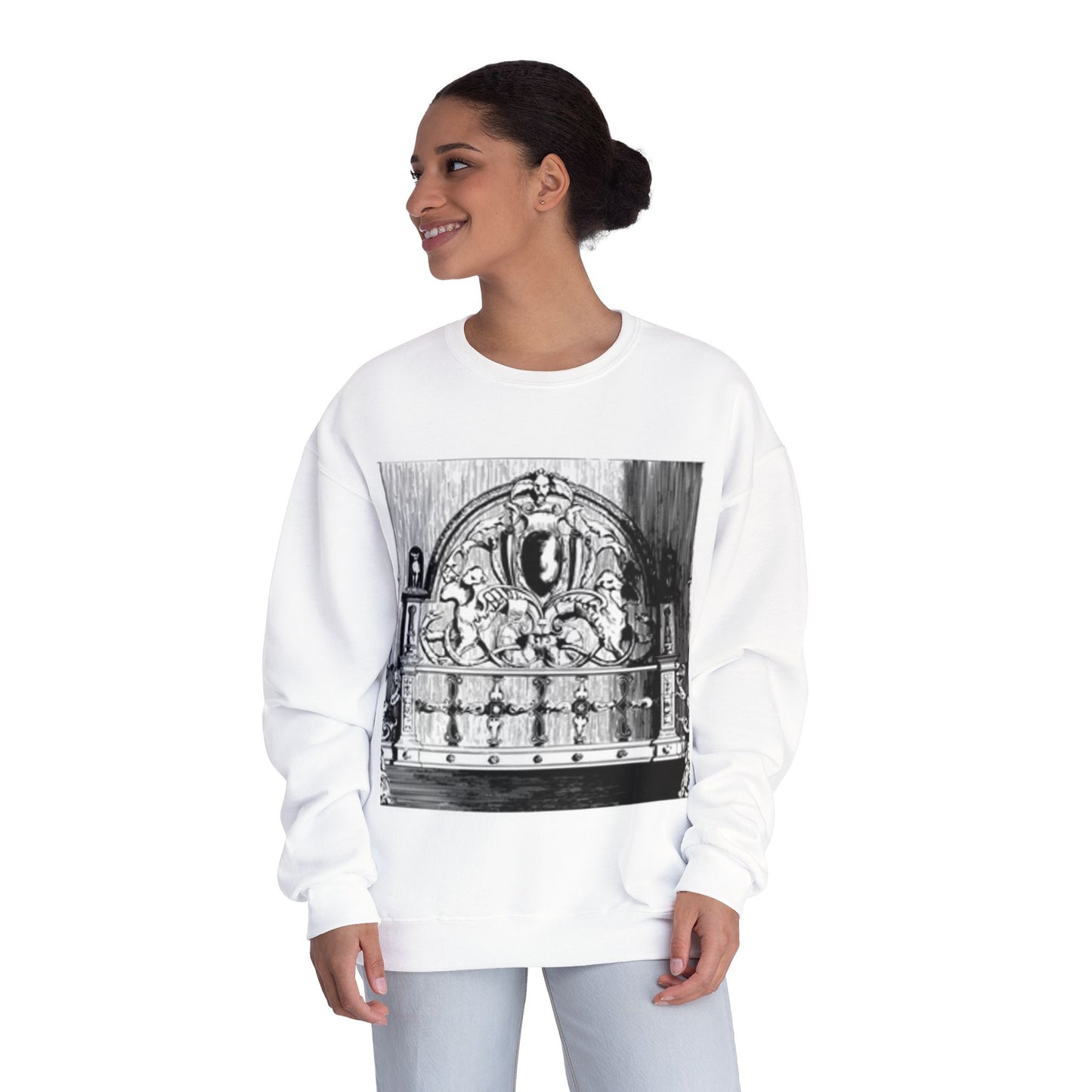 Artistic Crewneck Sweatshirt - Cozy Unisex Style