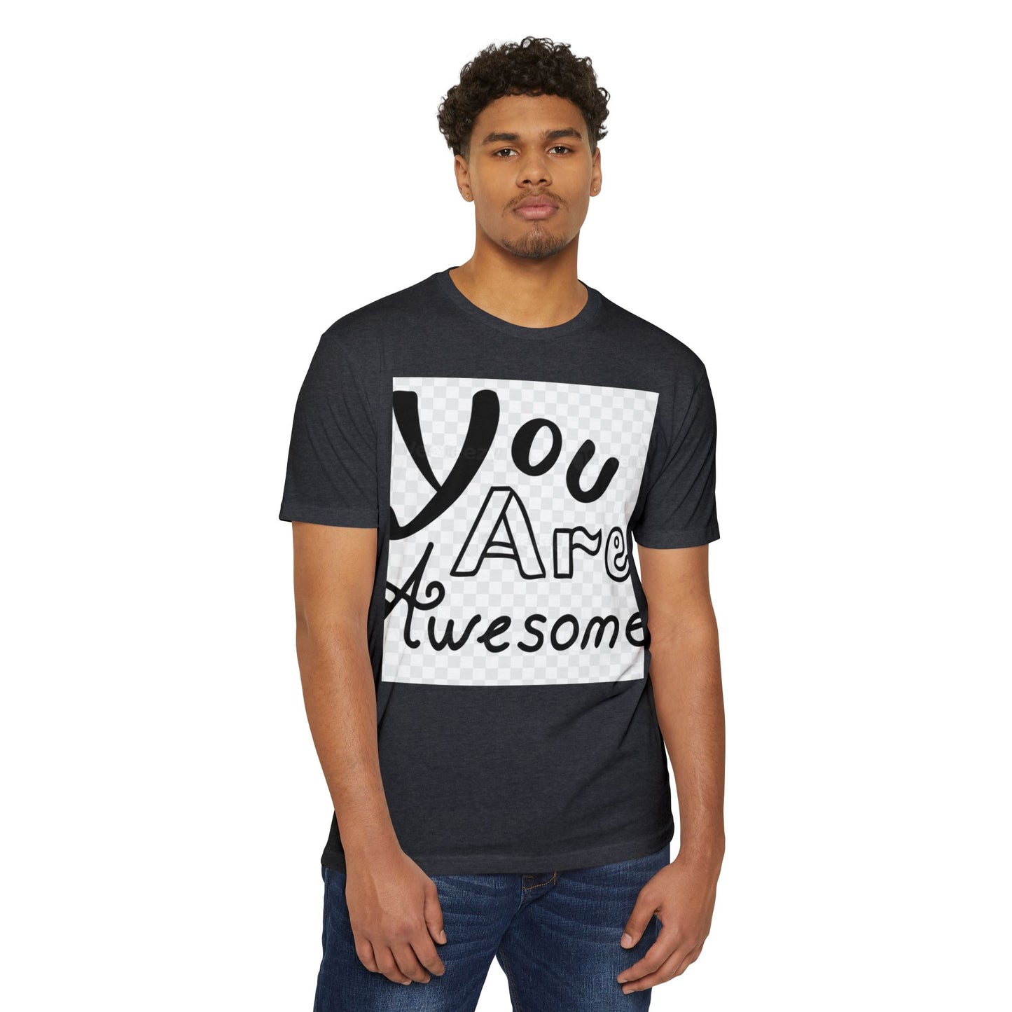 Wild Chic Unisex CVC Jersey T-shirt - Bold Animal Print Tee for Fashion Lovers