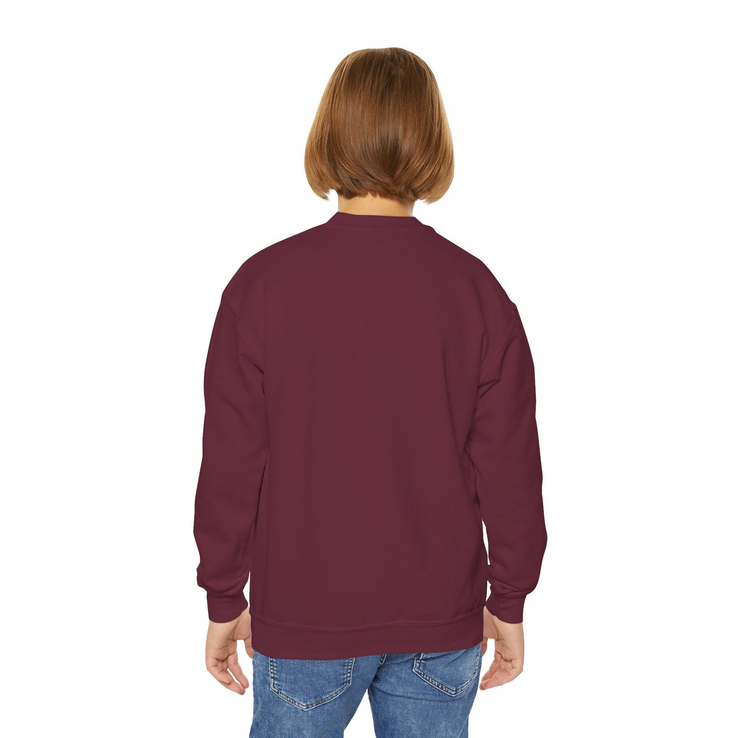 Youth Crewneck Sweatshirt with Parrot Design - Comfortable & Stylish for All Occasions