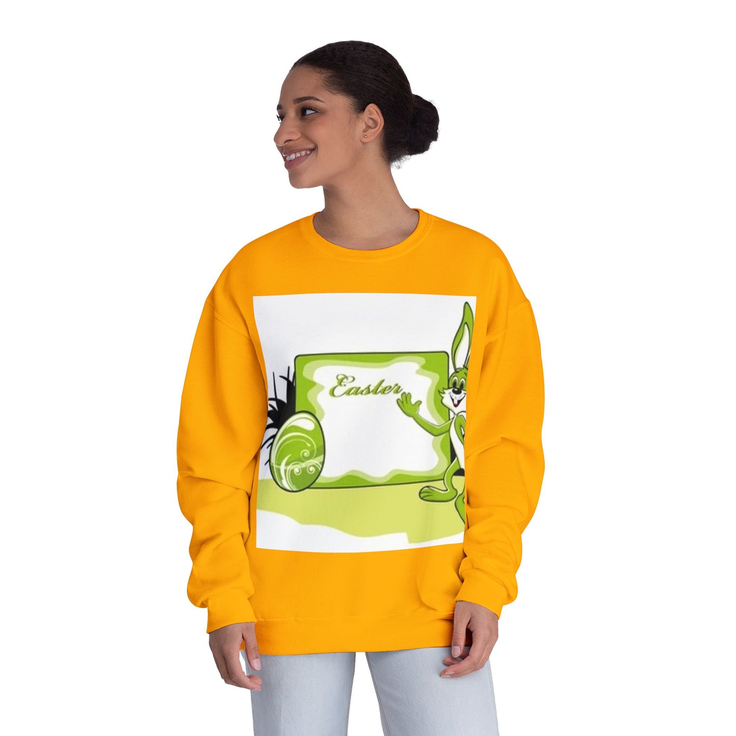 Easter Bunny Unisex Crewneck Sweatshirt
