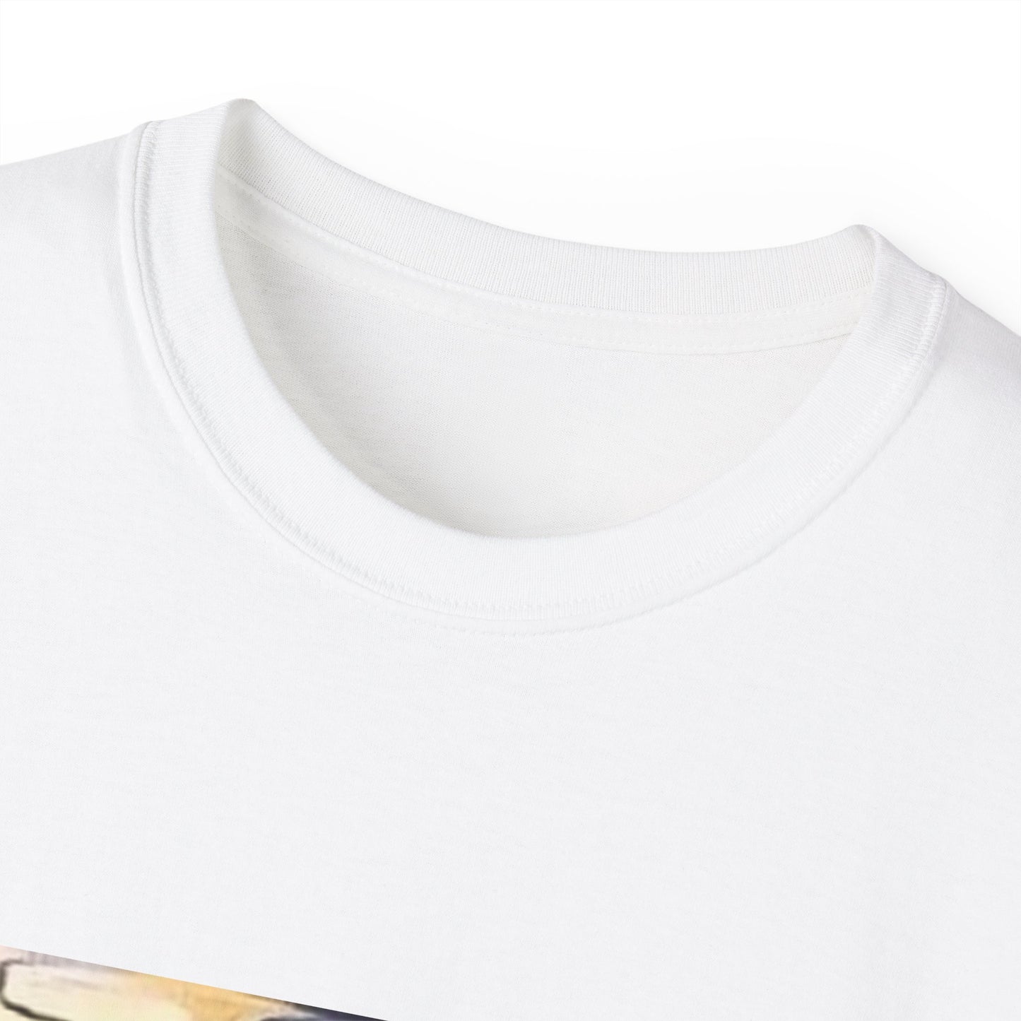 Colorful Ocean-Inspired Unisex Cotton Tee