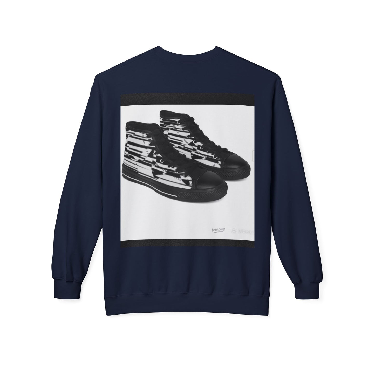 Cool Rhino and Sneakers Fleece Sweatshirt for Trendsetters