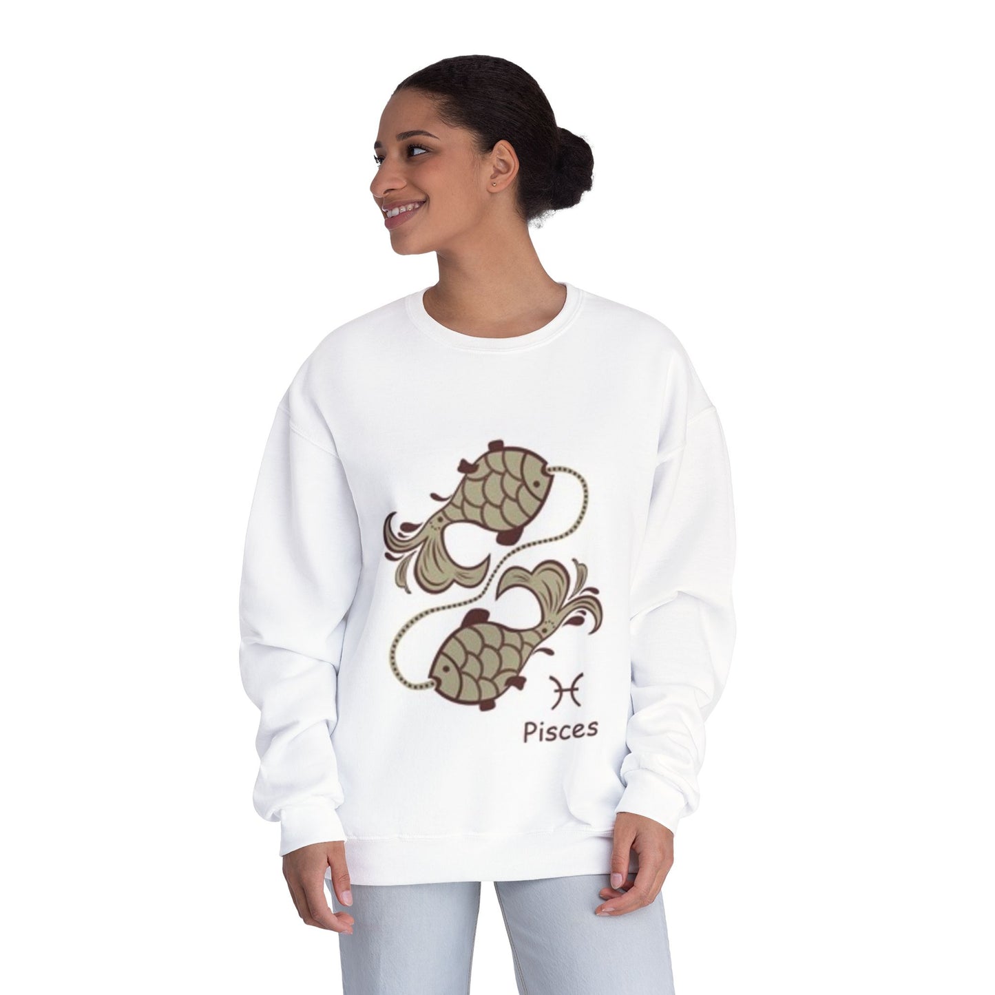 Pisces Zodiac Unisex Crewneck Sweatshirt - Cozy Astrology Apparel