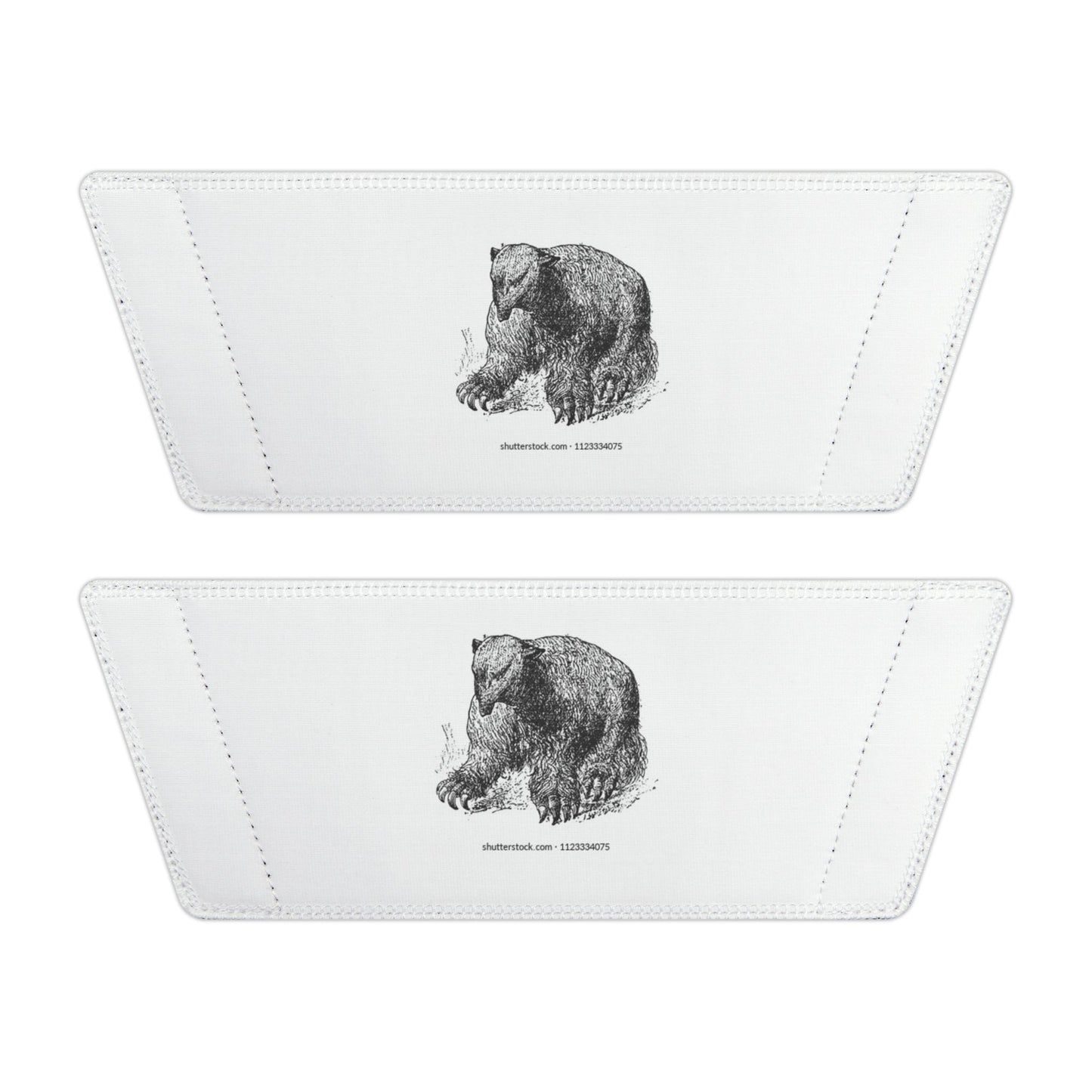 Stylish Men's Removable-Strap Sandals with Unique Bear Design