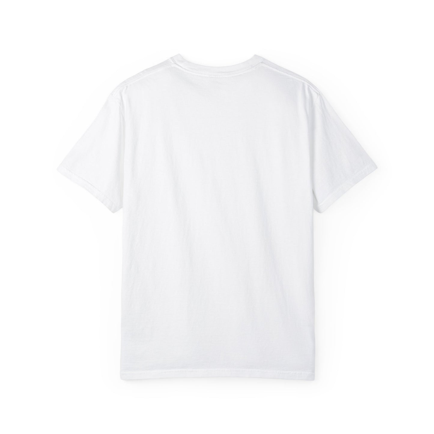 Artistic Unisex Garment-Dyed T-Shirt - Hand Drawn Patterns