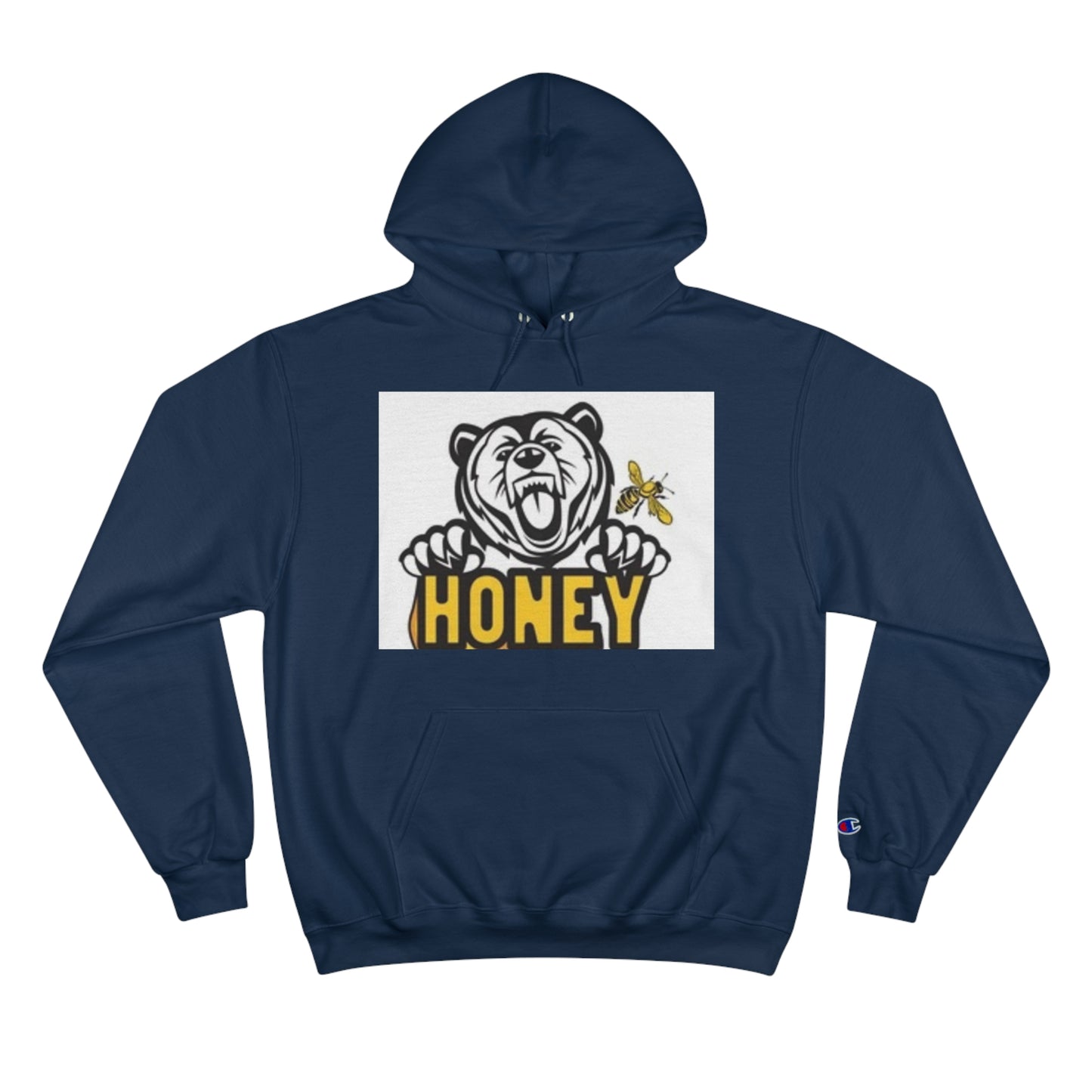 Honey Bear Champion Hoodie - Fun & Cozy Streetwear