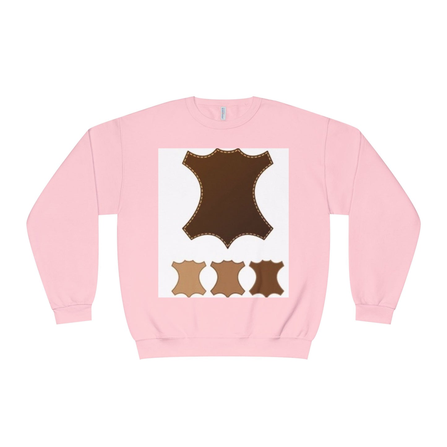Artisan Leather Pattern Unisex Crewneck Sweatshirt