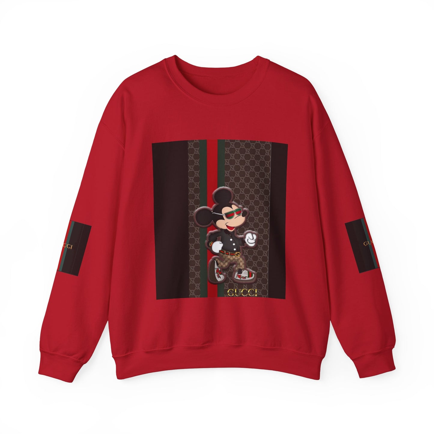 Limited Edition Gucci Inspired Mickey Mouse Crewneck Sweatshirt