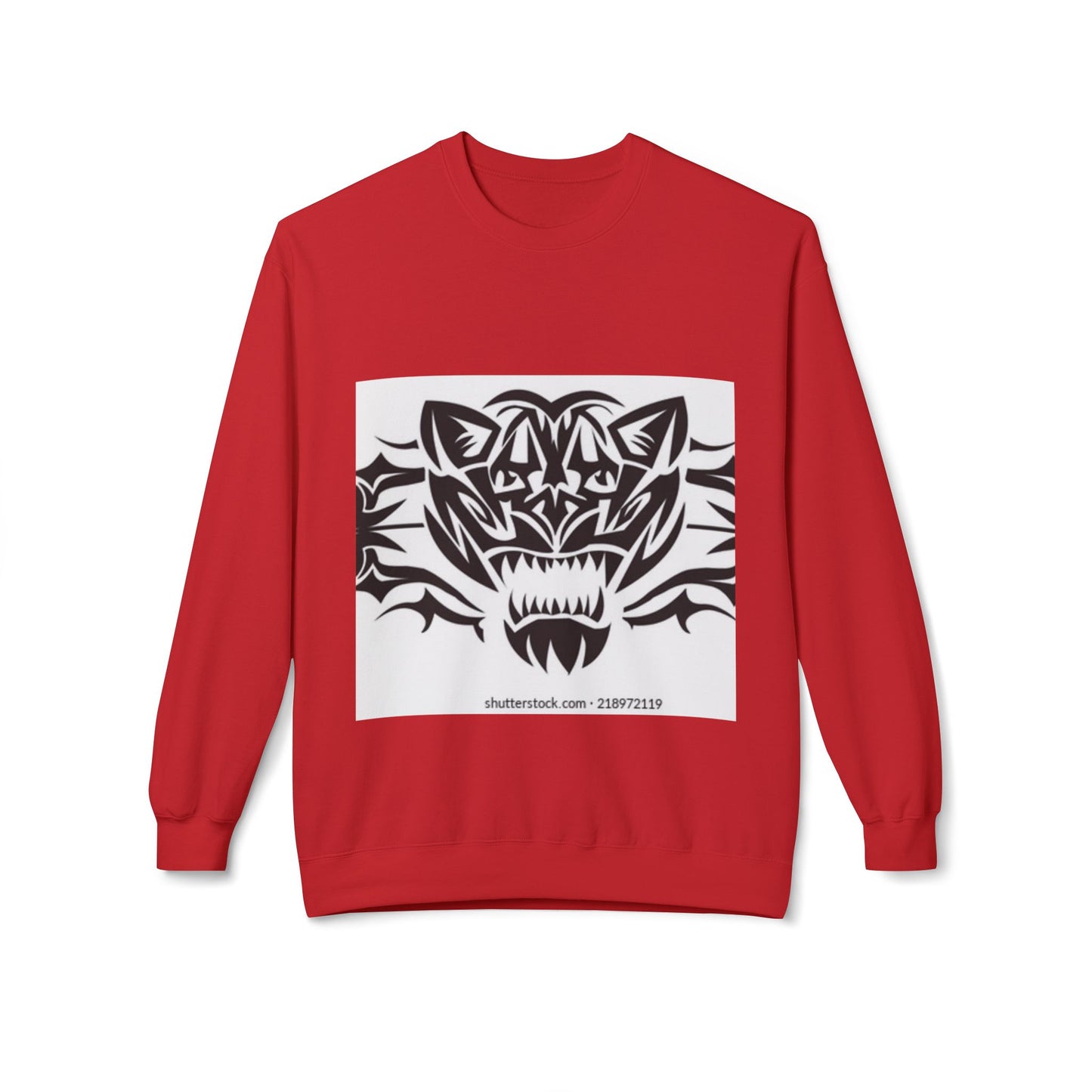 Fierce Tiger Graphic Sweatshirt for Nature Lovers