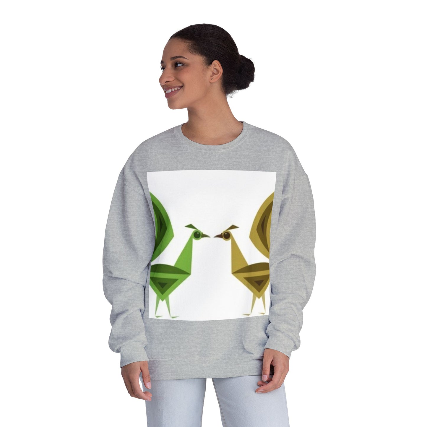 Colorful Wildlife Crewneck Sweatshirt - Unisex Casual Wear