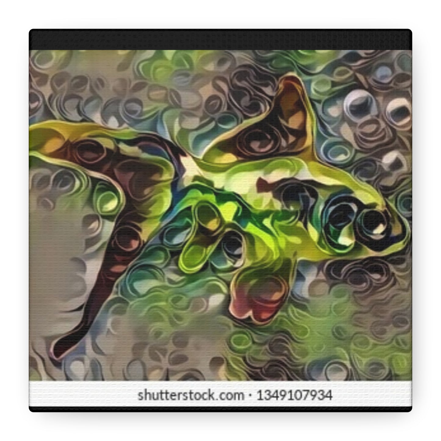 Abstract Nature Canvas Art - Stretched Matte Wall Decor