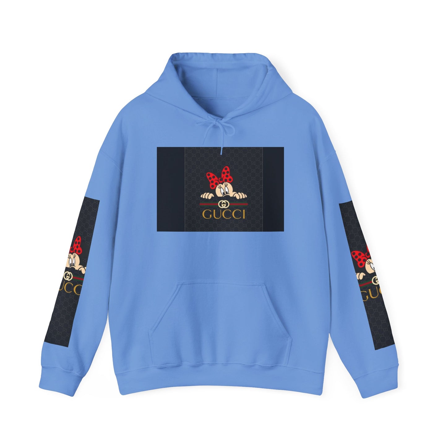 Gucci-Inspired Minnie Mouse Hooded Sweatshirt for Disney Fans