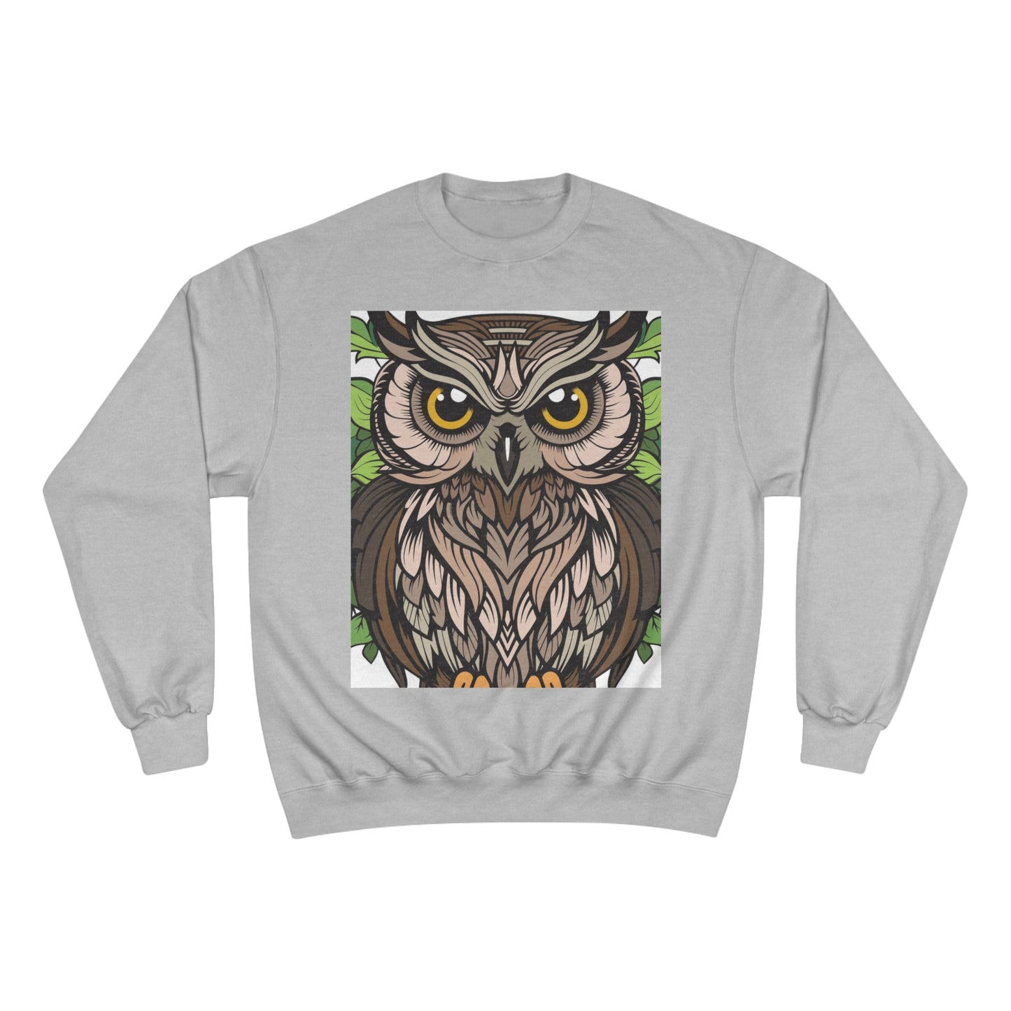 Champion Owl Sweatshirt - Cozy Unisex Sweater Perfect for Nature Lovers