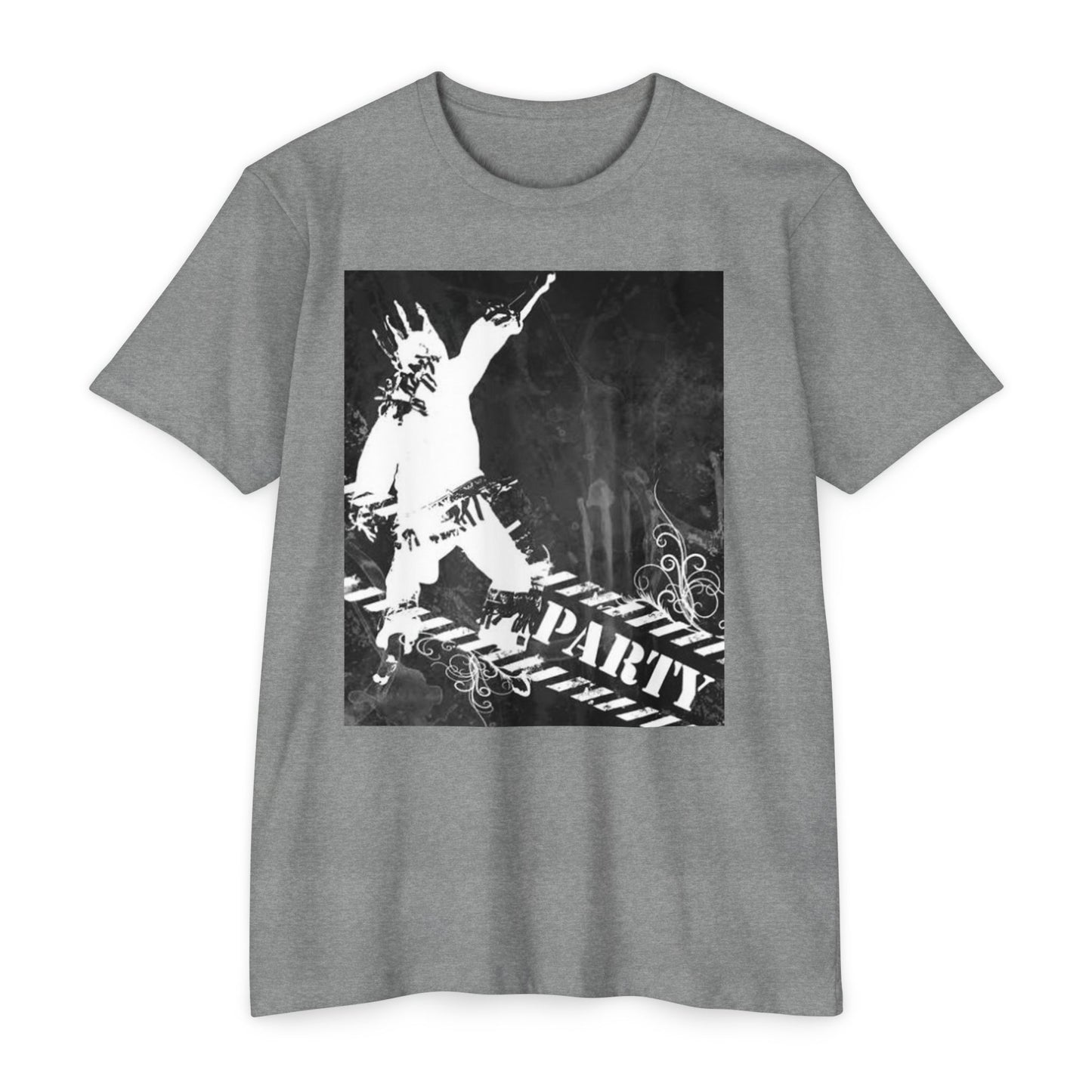 Party Vibes Unisex CVC Jersey T-Shirt