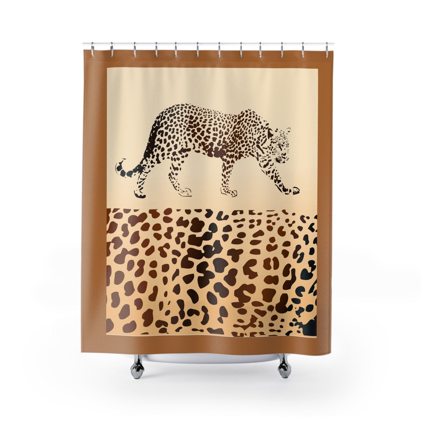 Modern Rhino Shower Curtain - Stylish Bathroom Decor