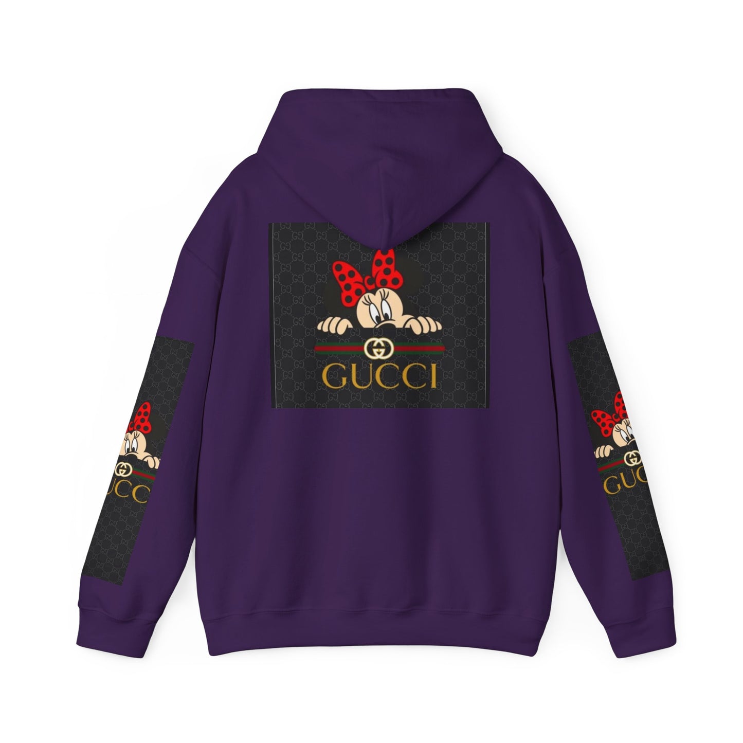 Gucci-Inspired Minnie Mouse Hooded Sweatshirt for Disney Fans