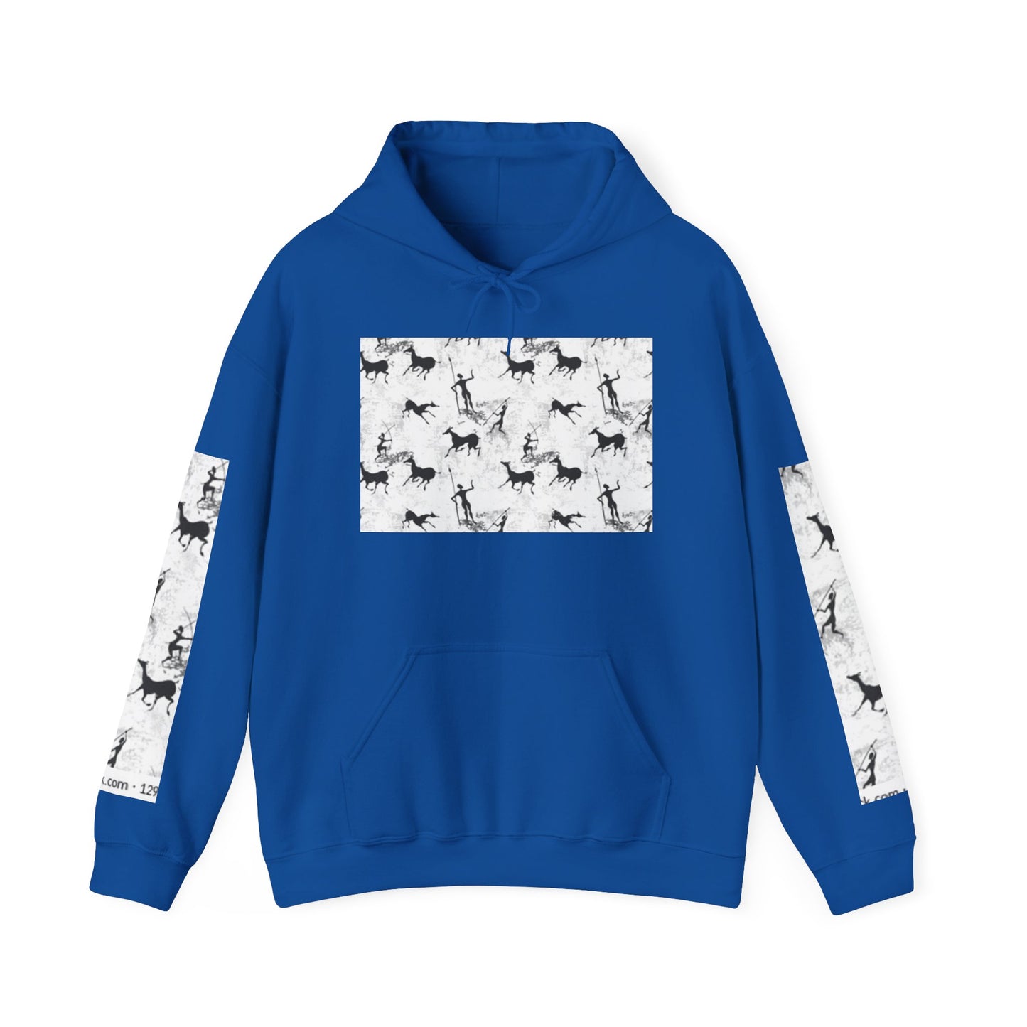 Unisex Heavy Blend Hooded Sweatshirt - Equestrian-Inspired Design