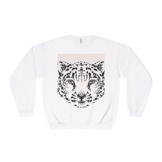 Wild Elegance Tiger Crewneck Sweatshirt | Cozy Unisex Design