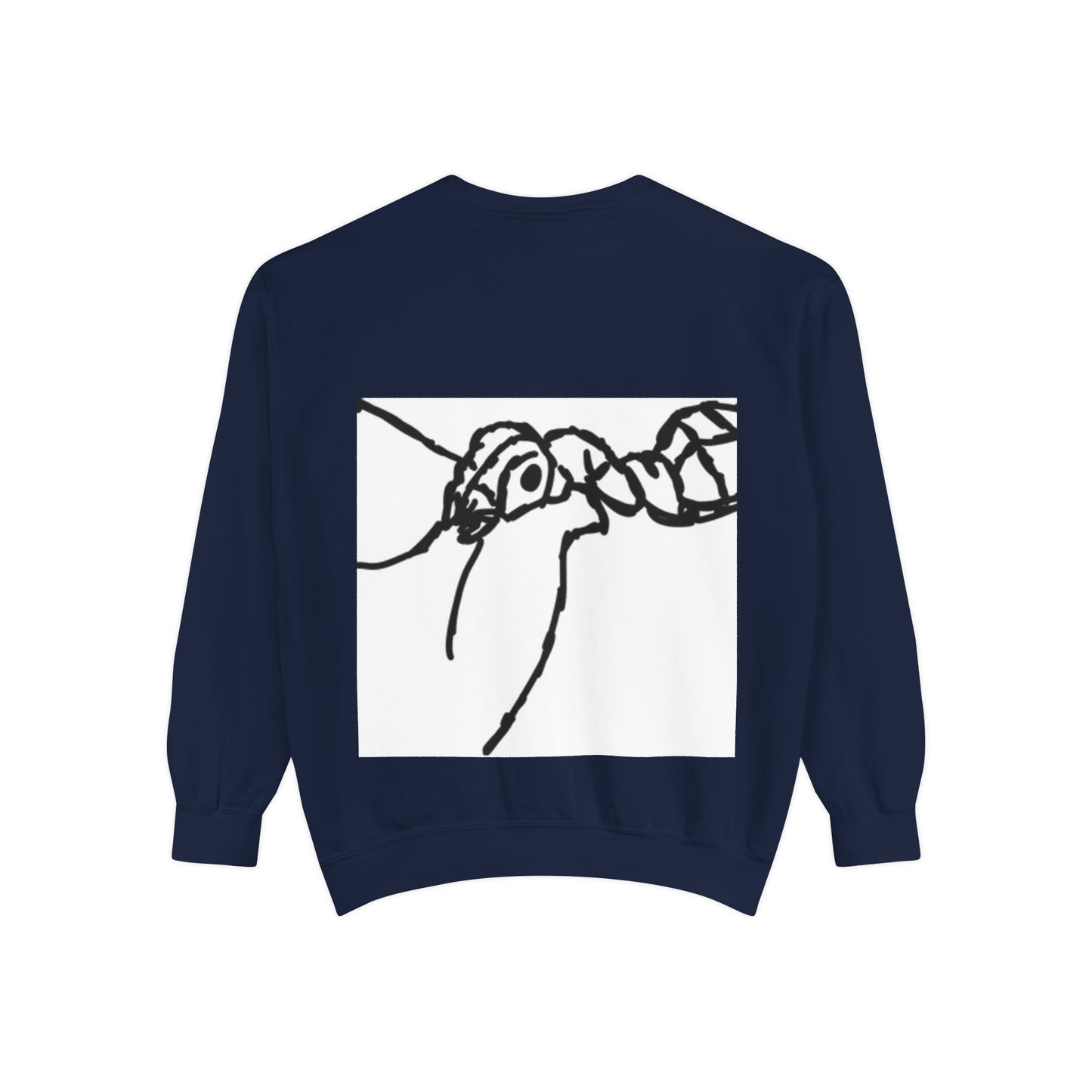Ant-Inspired Unisex Garment-Dyed Sweatshirt - Unique Nature Lover Gift