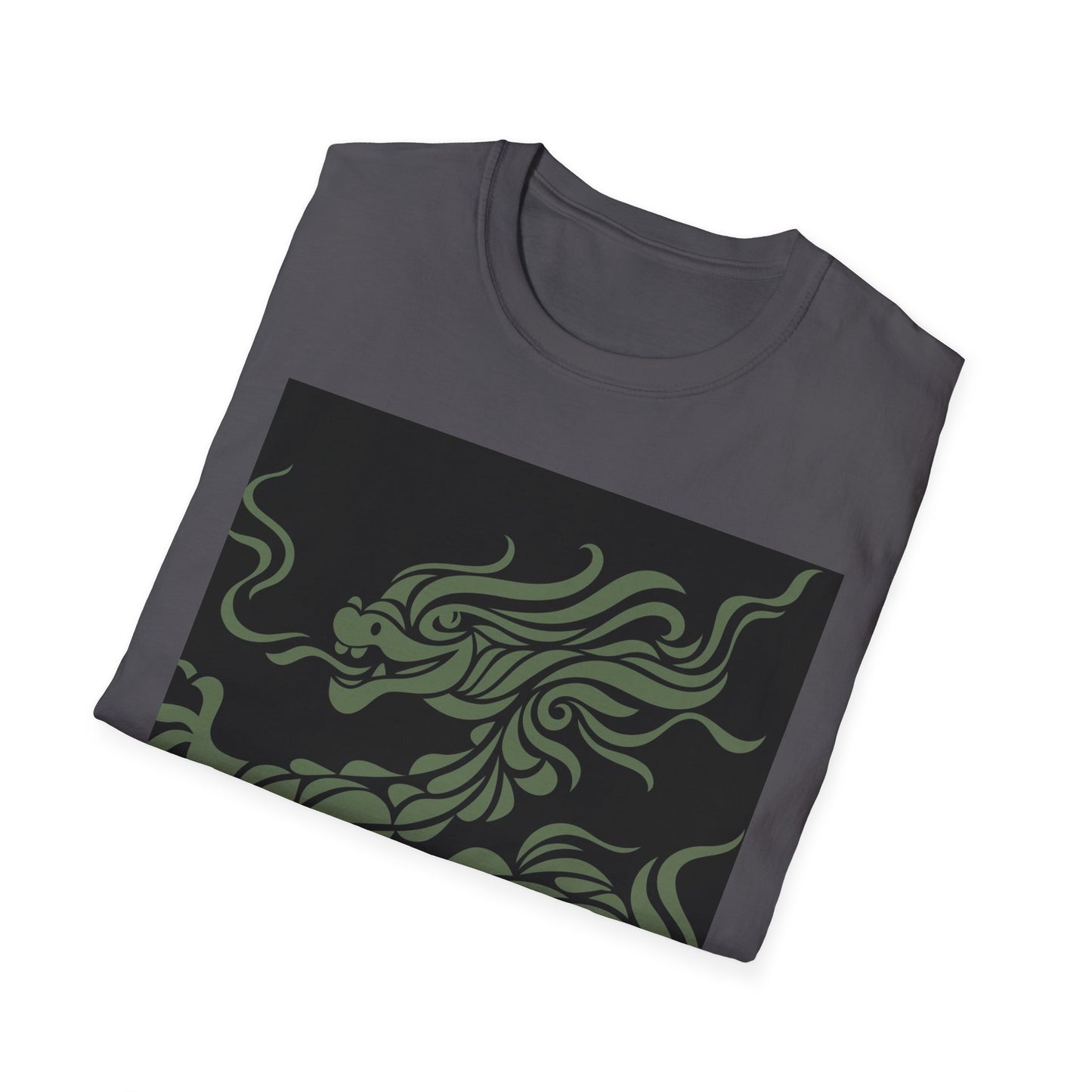 Mythical Chinese Dragon Unisex Softstyle T-Shirt